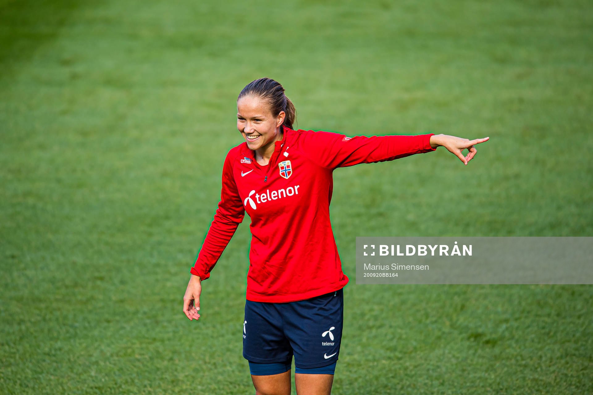 Guro Reiten of the Norwegian women’s national football