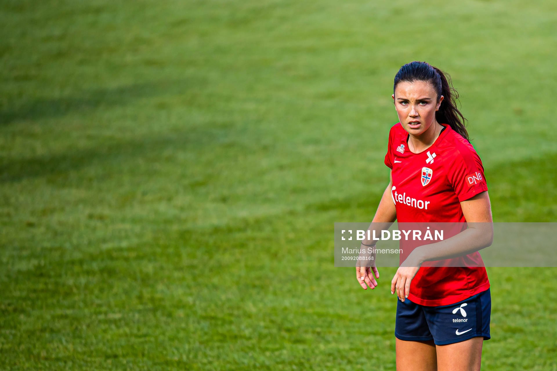 Ingrid Syrstad Engen of the Norwegian women’s national