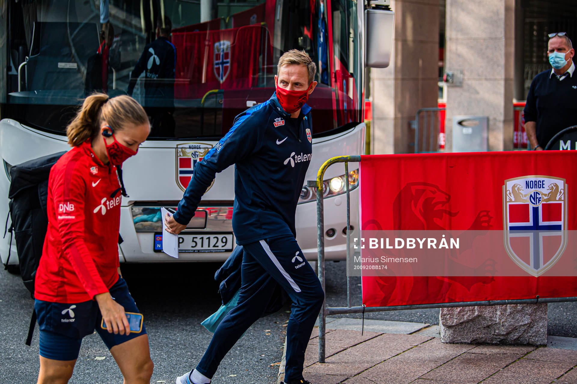 Martin Sjögren, head coach of the Norwegian women’s