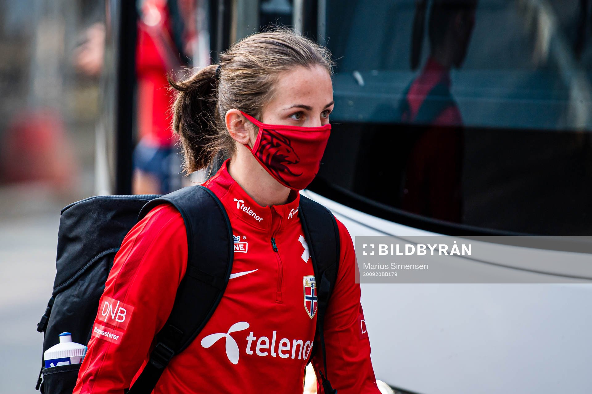 Tuva Hansen of the Norwegian women’s national football