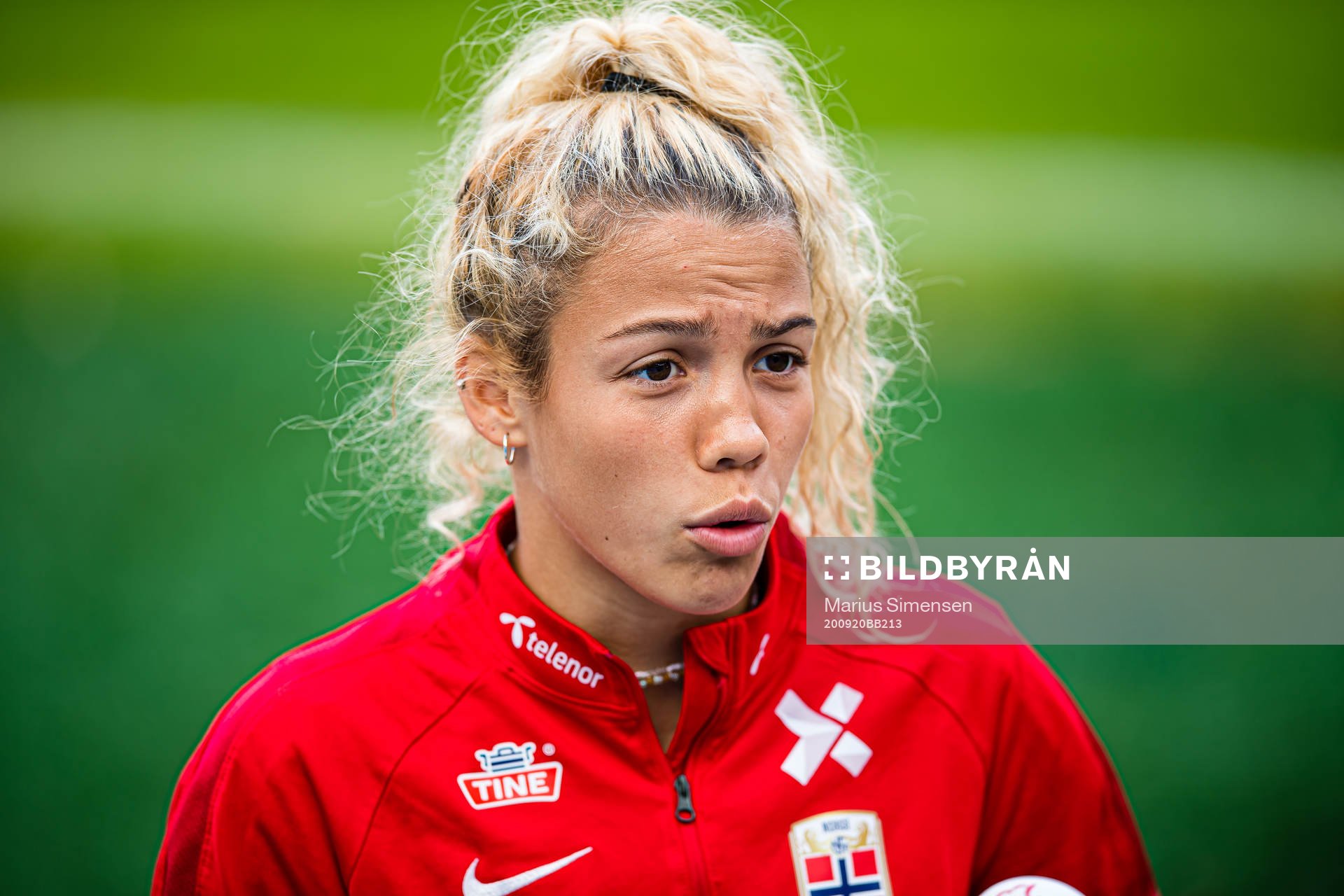 Celin Bizet Ildhusøy of the Norwegian women’s national