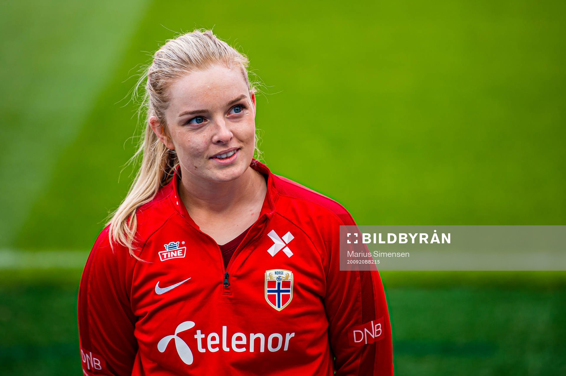 Guro Pettersen of the Norwegian women’s national football