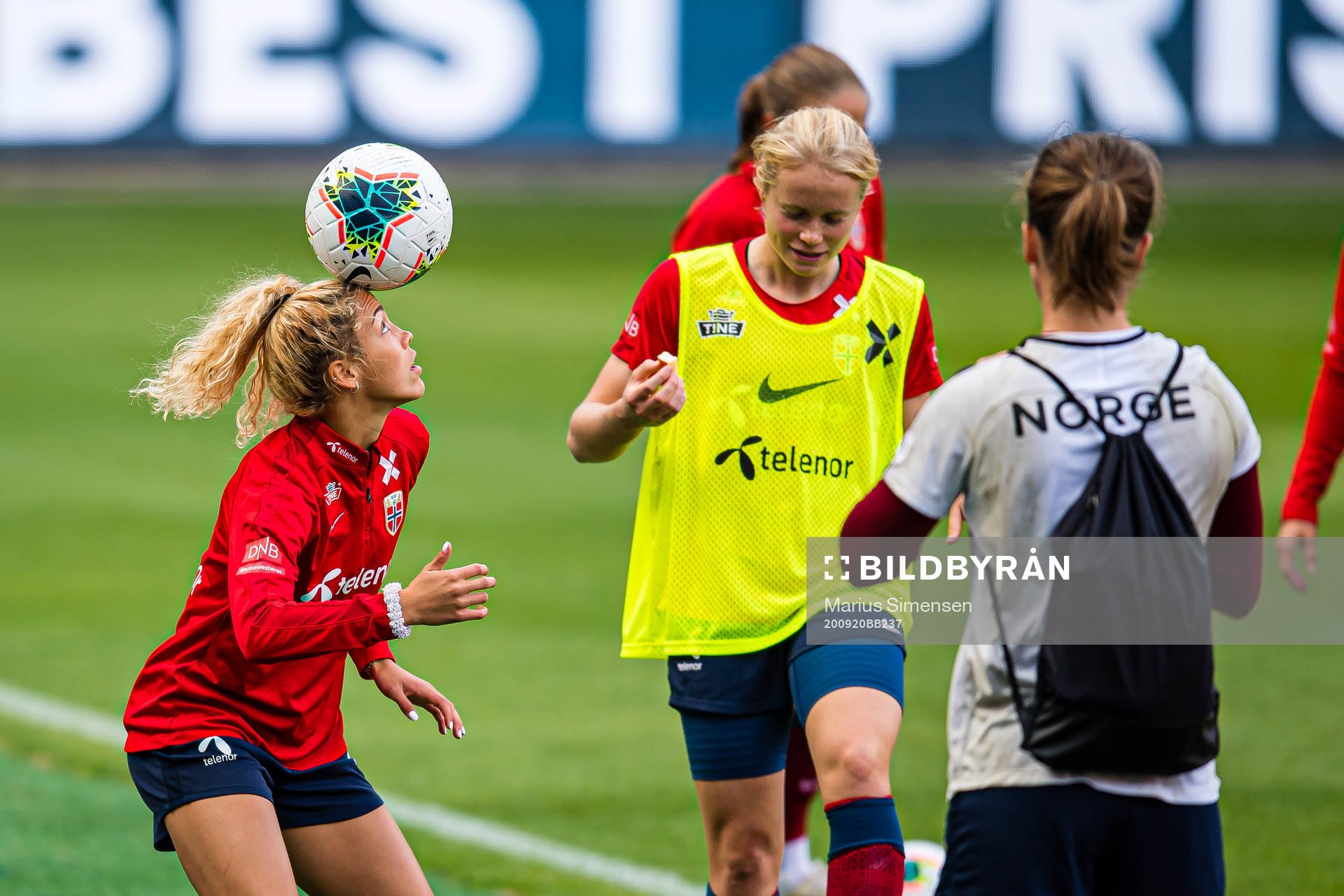 Celin Bizet Ildhusøy of the Norwegian women’s national