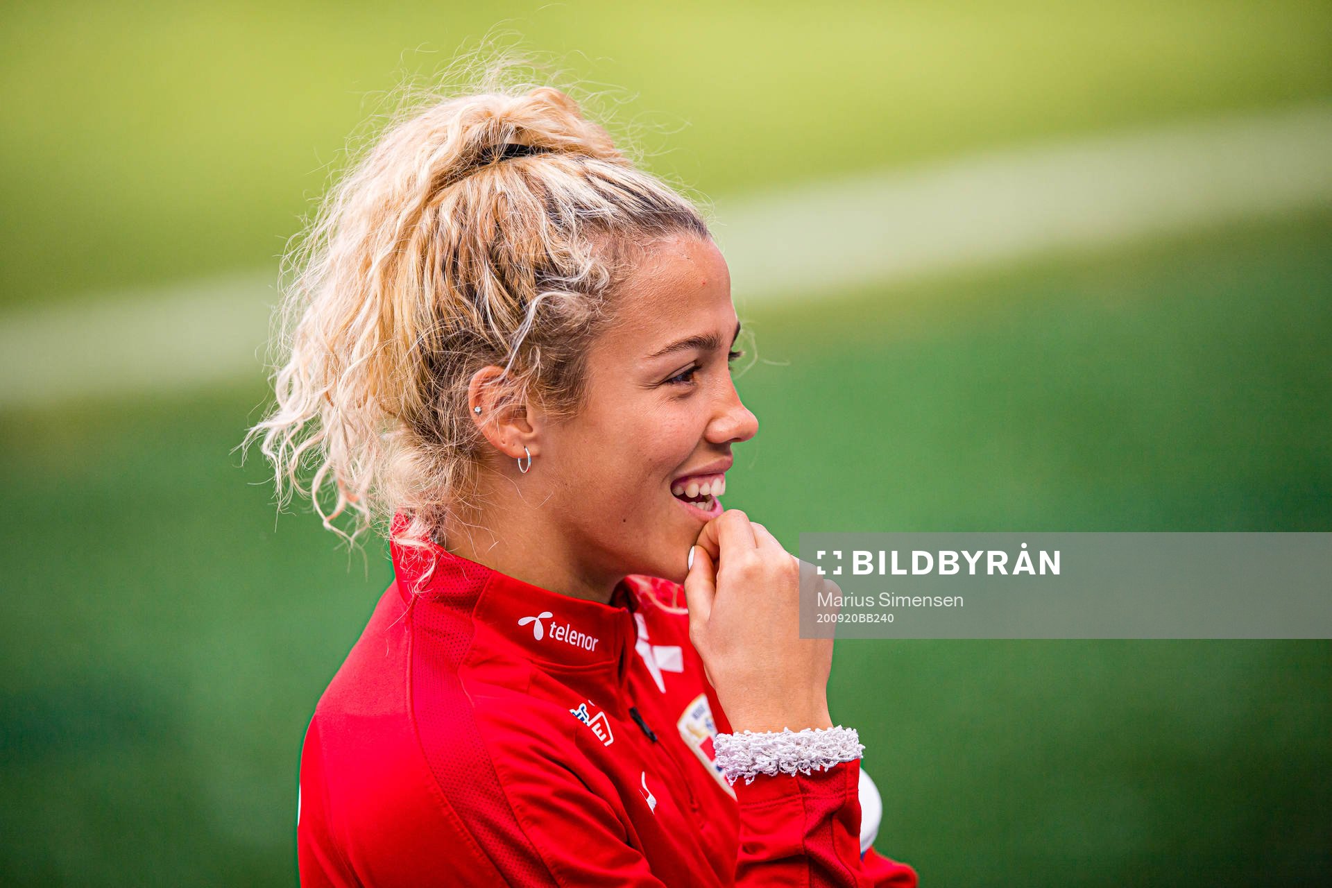 Celin Bizet Ildhusøy of the Norwegian women’s national