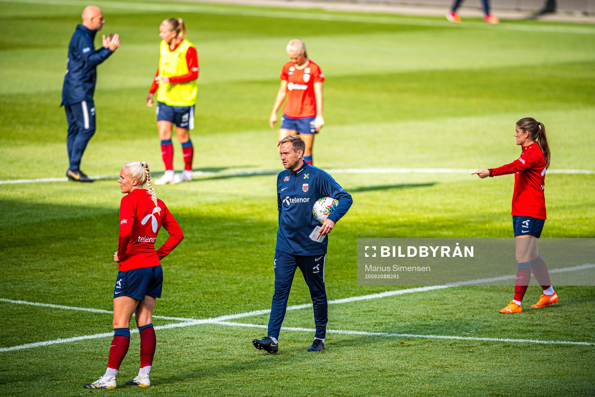 Martin Sjögren, head coach of the Norwegian women’s