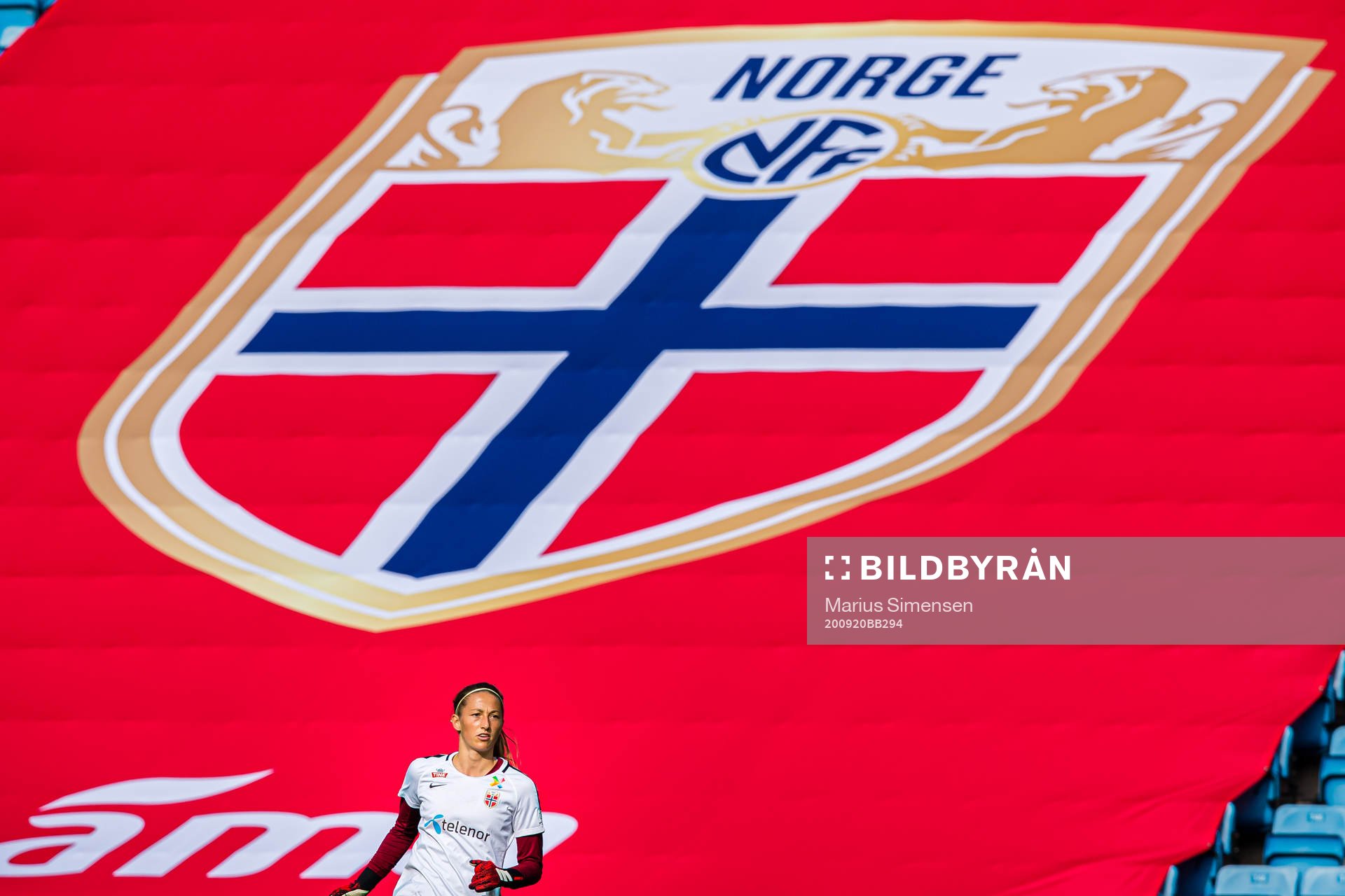 Cecilie Hauståker Fiskerstrand of the Norwegian women’s