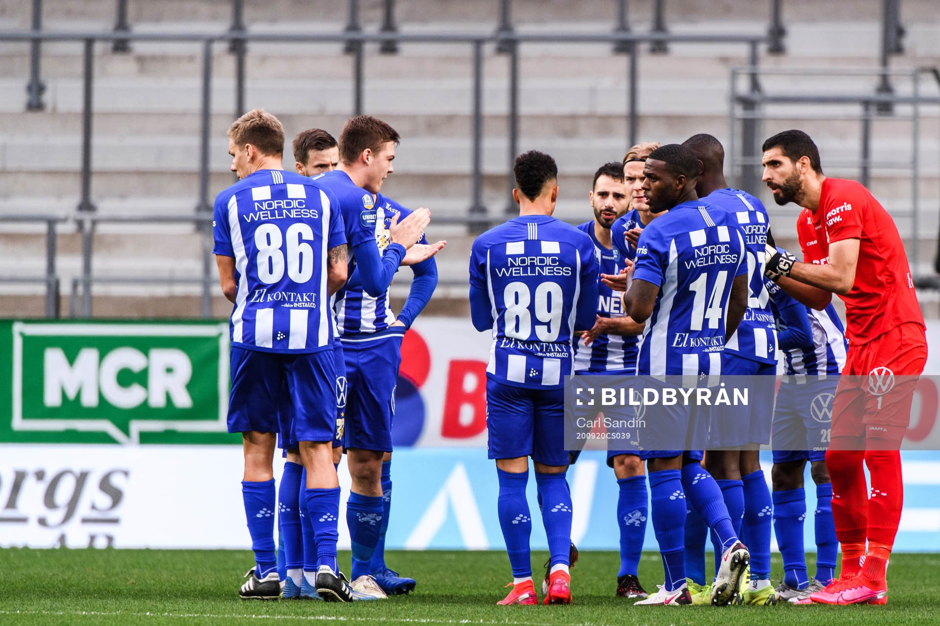 IFK Göteborgs spelare samlade