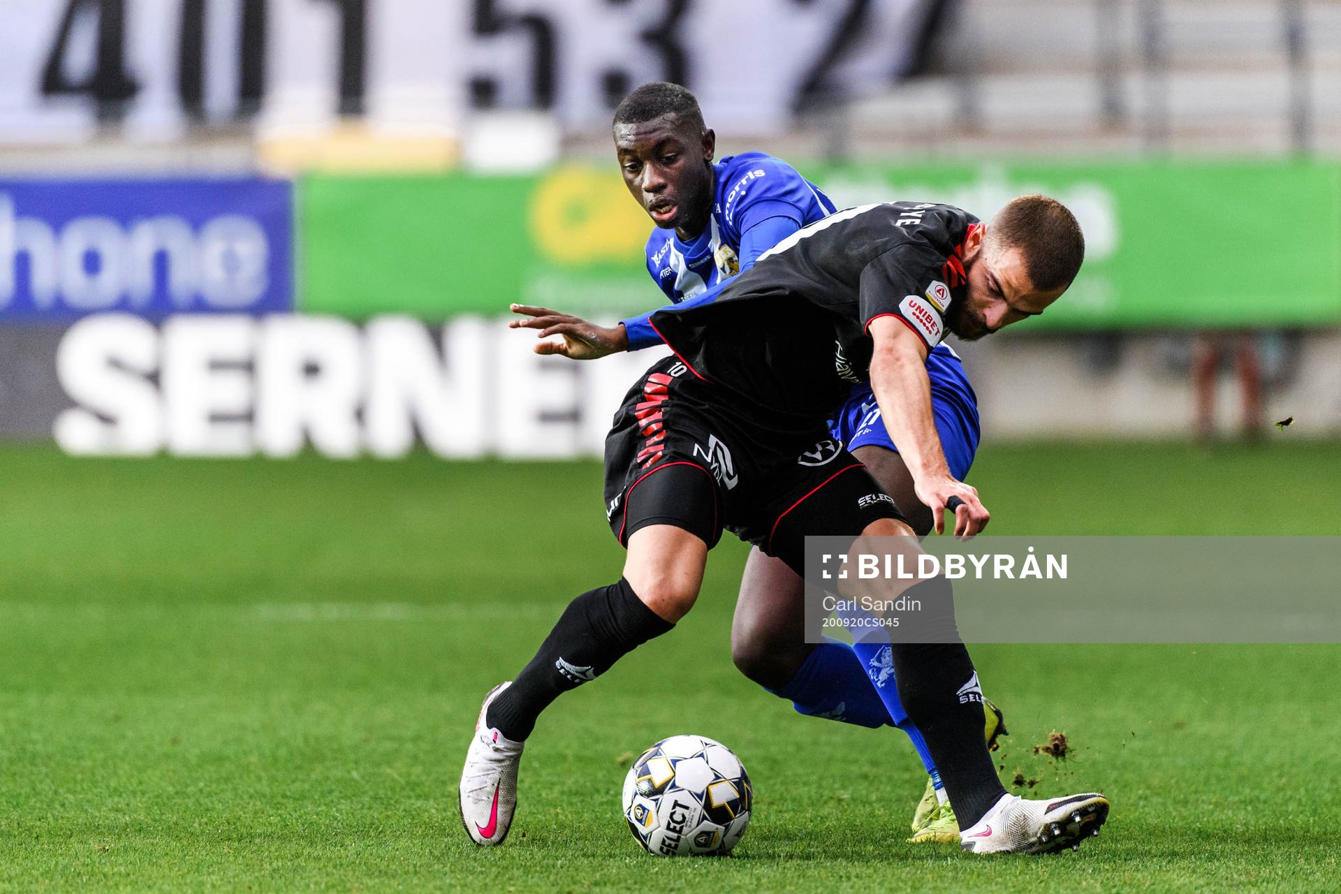 IFK Göteborg Yahya Kalley och Kalmars Filip Sachpekidis