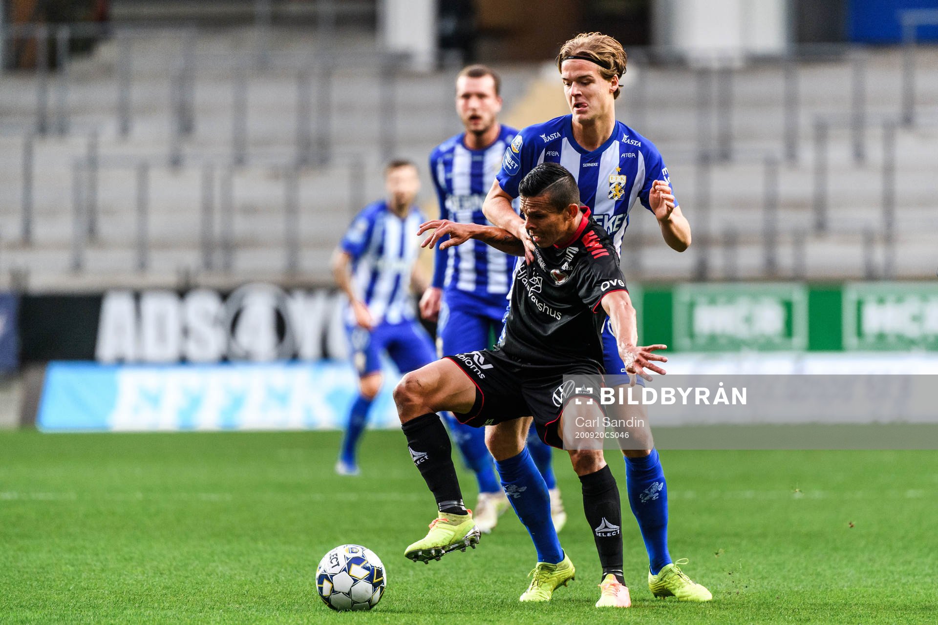 Kalmars Romário Pereira Sipião och IFK Göteborg August