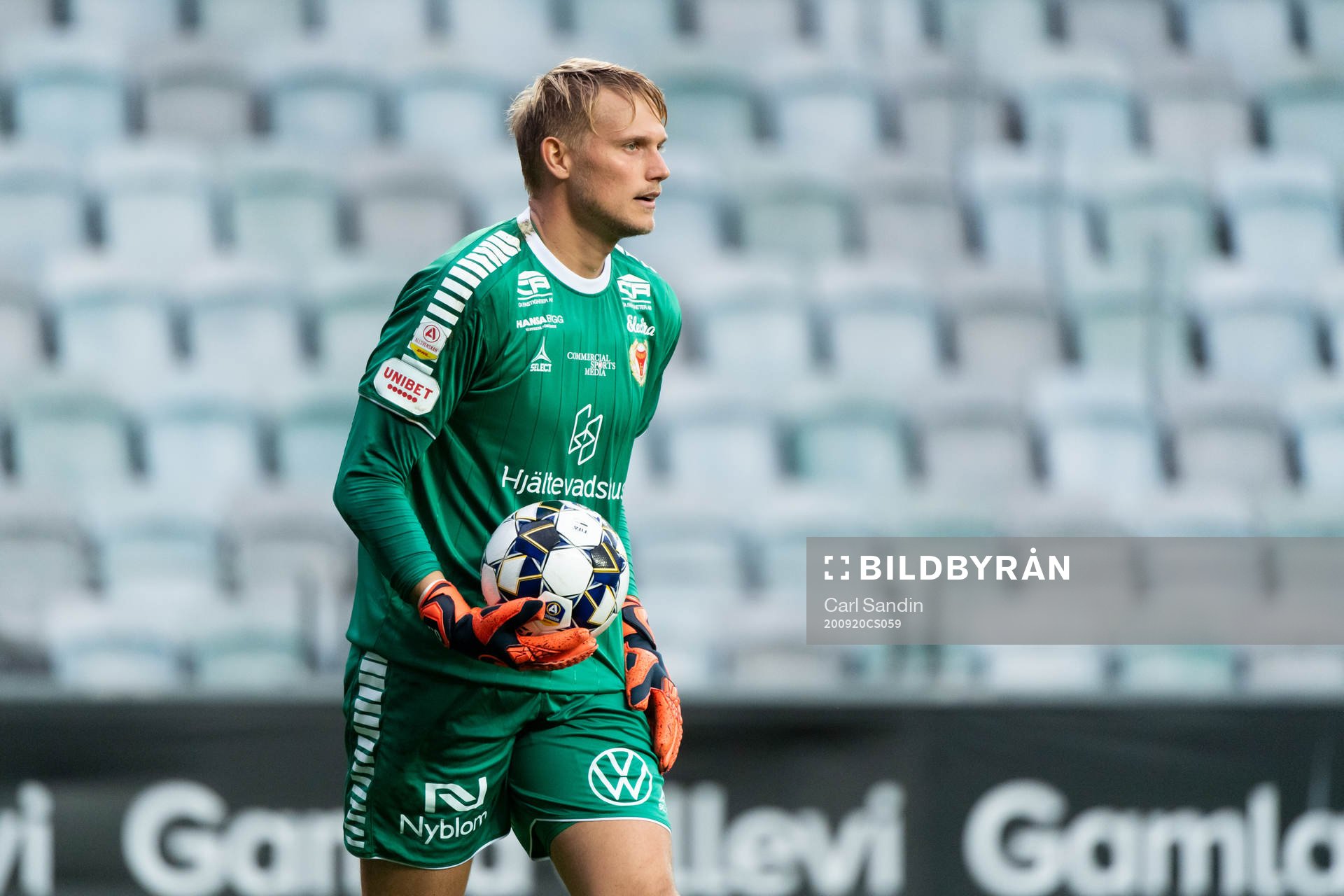 Kalmars målvakt Olle Söderberg
