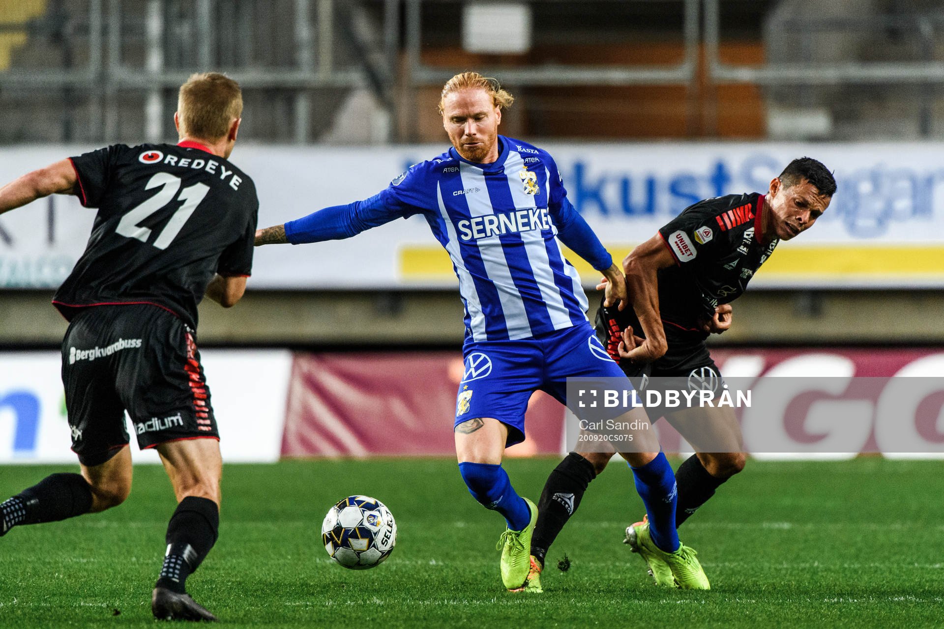 IFK Göteborg Alexander Farnerud och Kalmars Romário