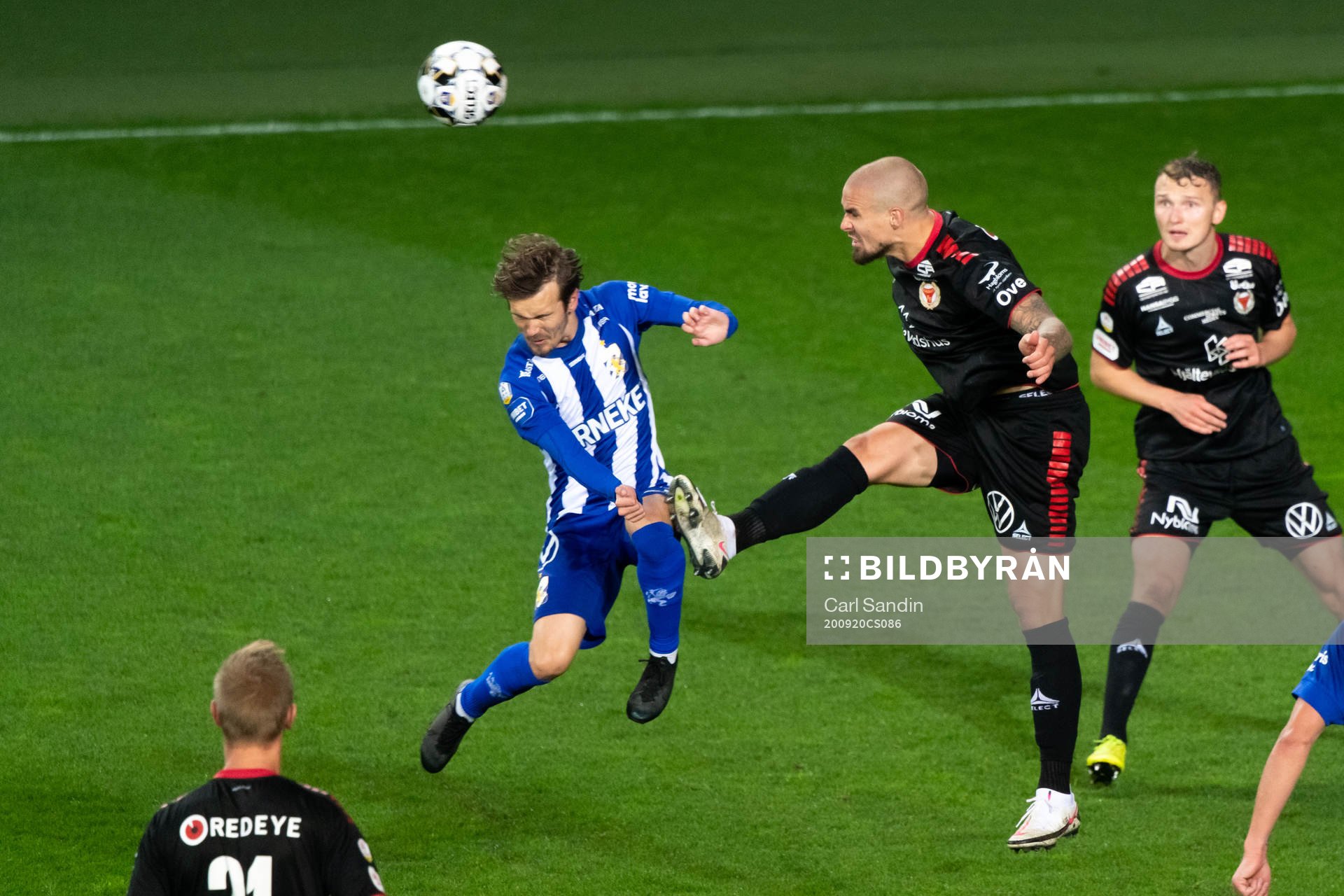 IFK Göteborg Patrik Karlsson Lagemyr och Kalmars Douglas