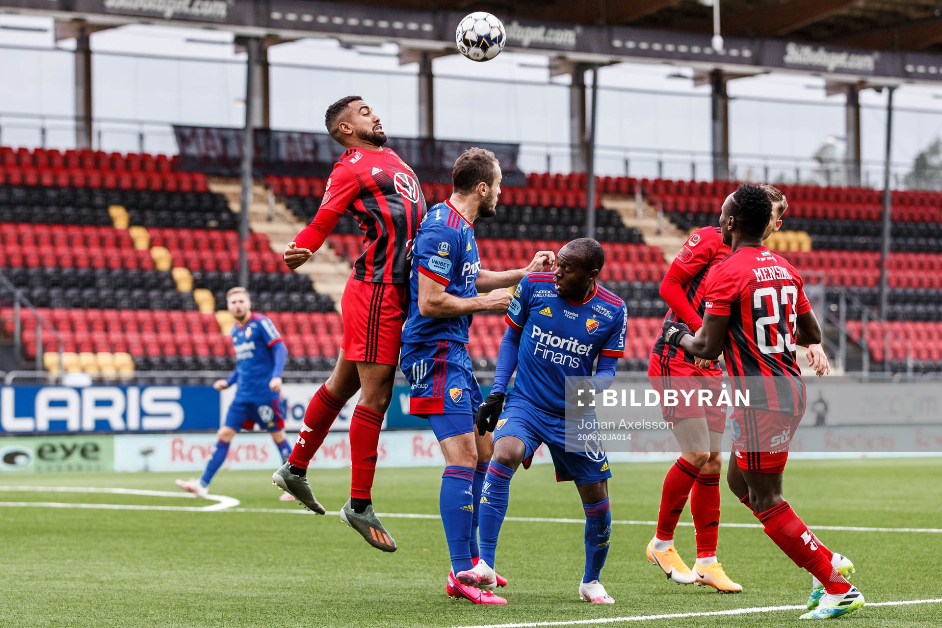 Östersunds Noah Sonko Sundberg Djurgårdens Emir Kujovic