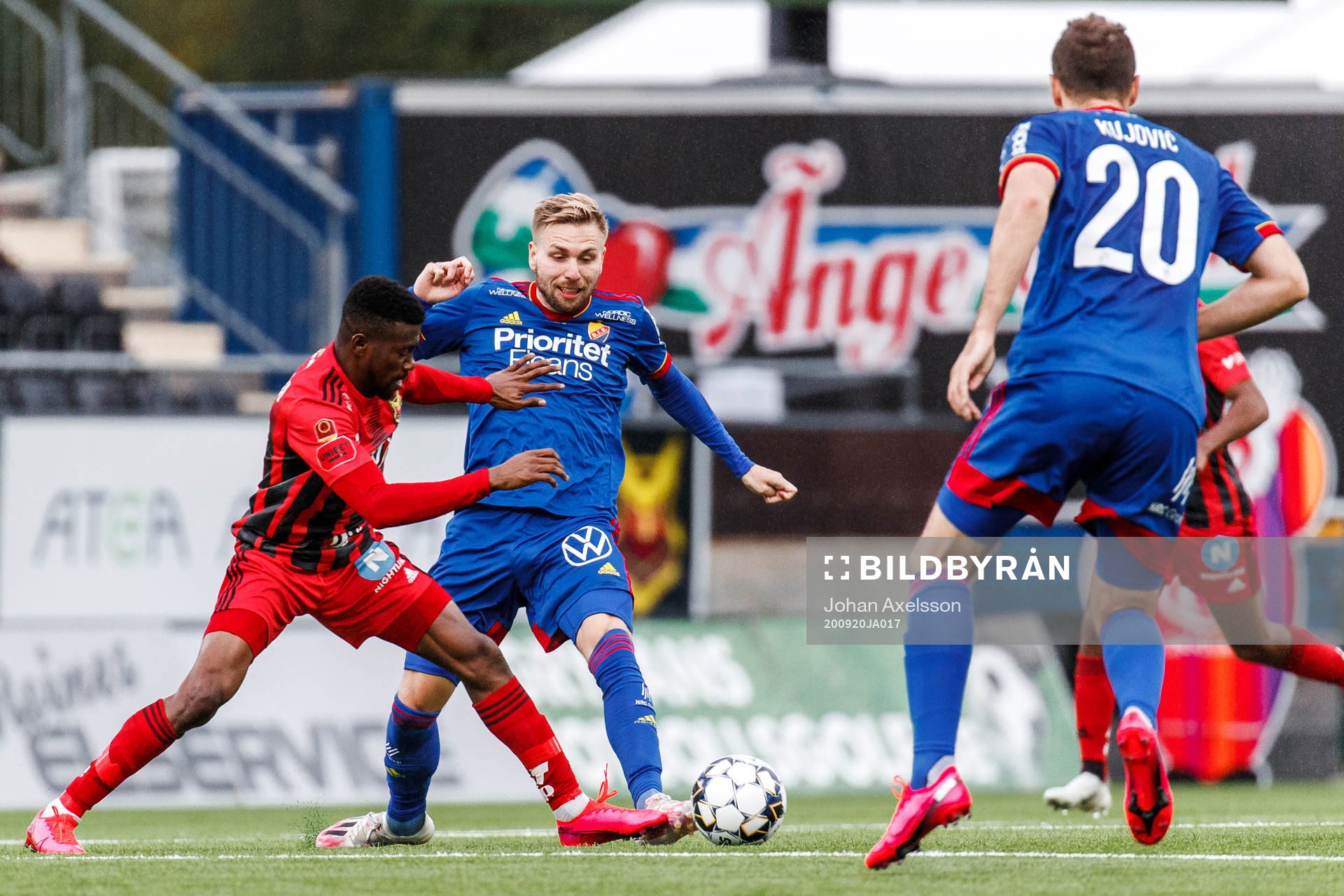 Östersunds Kalpi Wilfried Ouattara och Djurgårdens