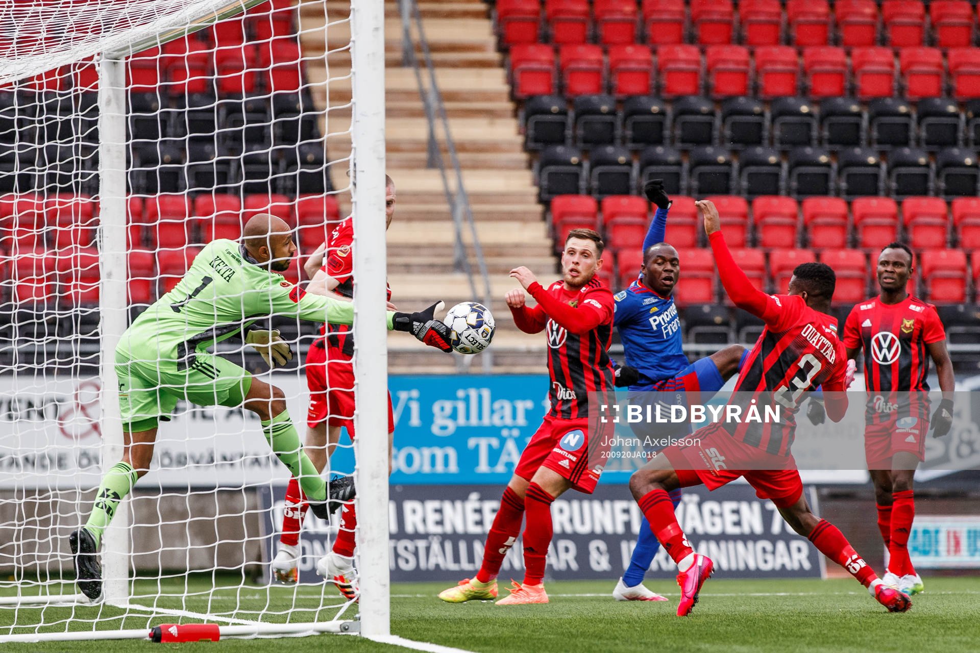 Östersunds målvakt Aly Keita