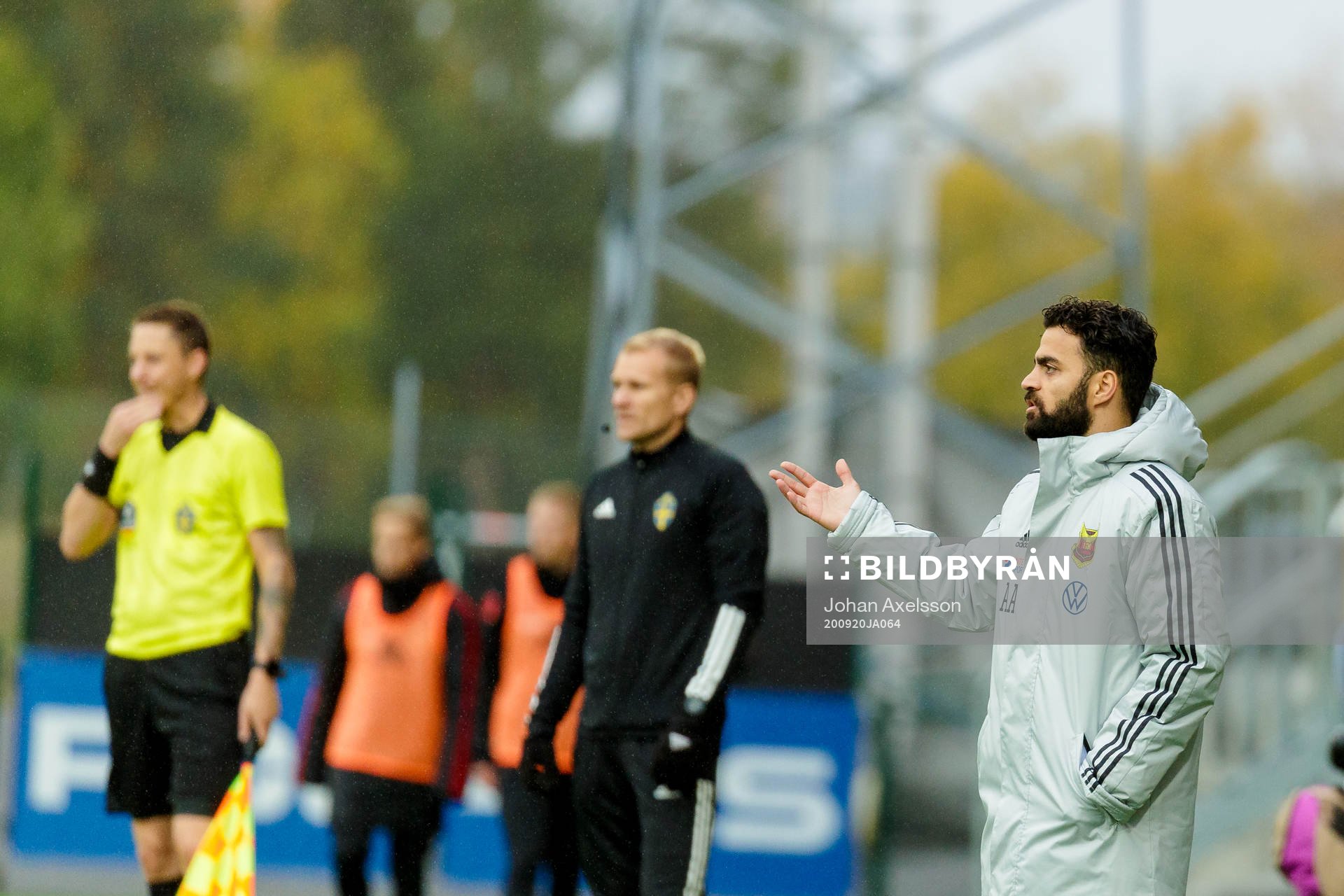 Östersunds assisterande tränare Amir Azrafshan