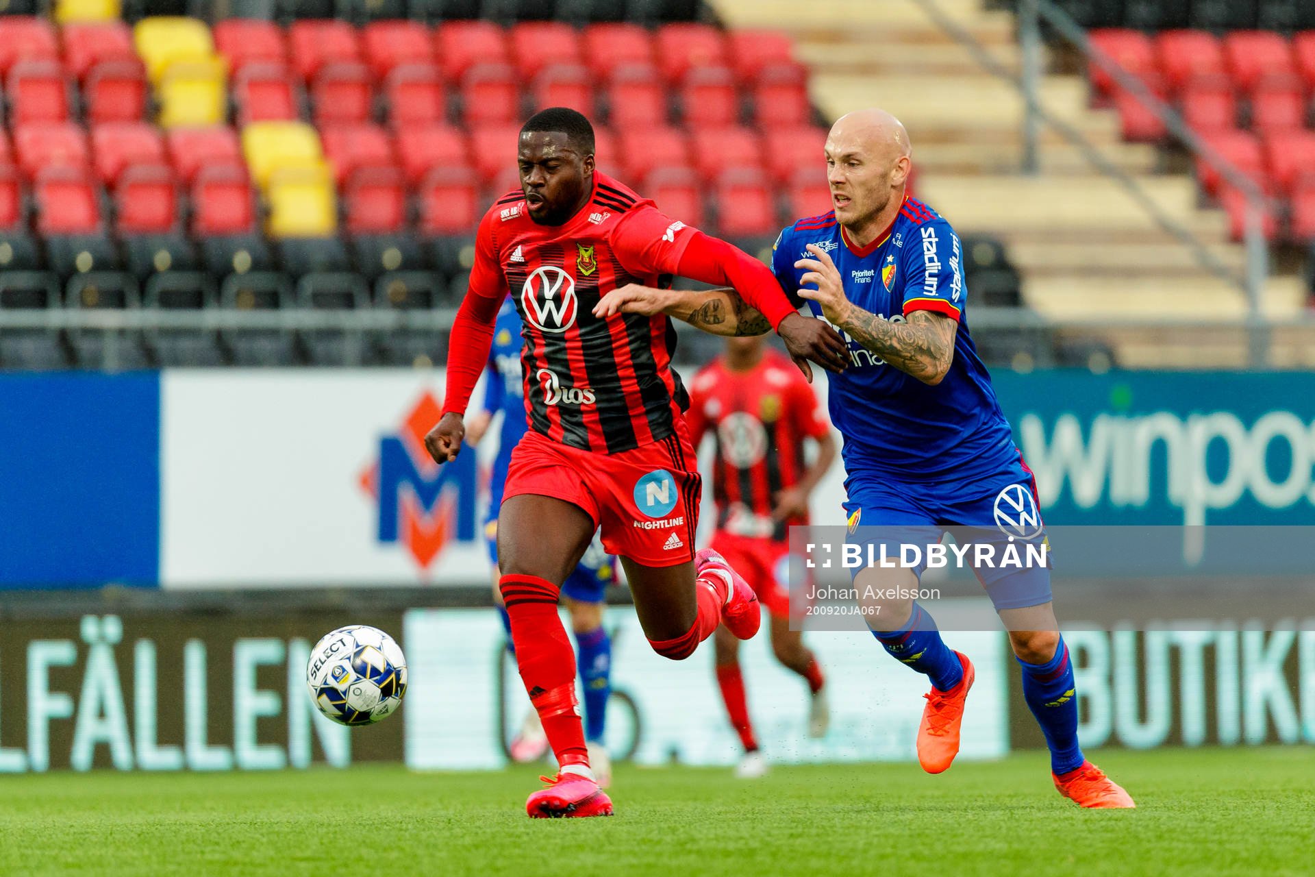 Östersunds Isak Ssewankambo
