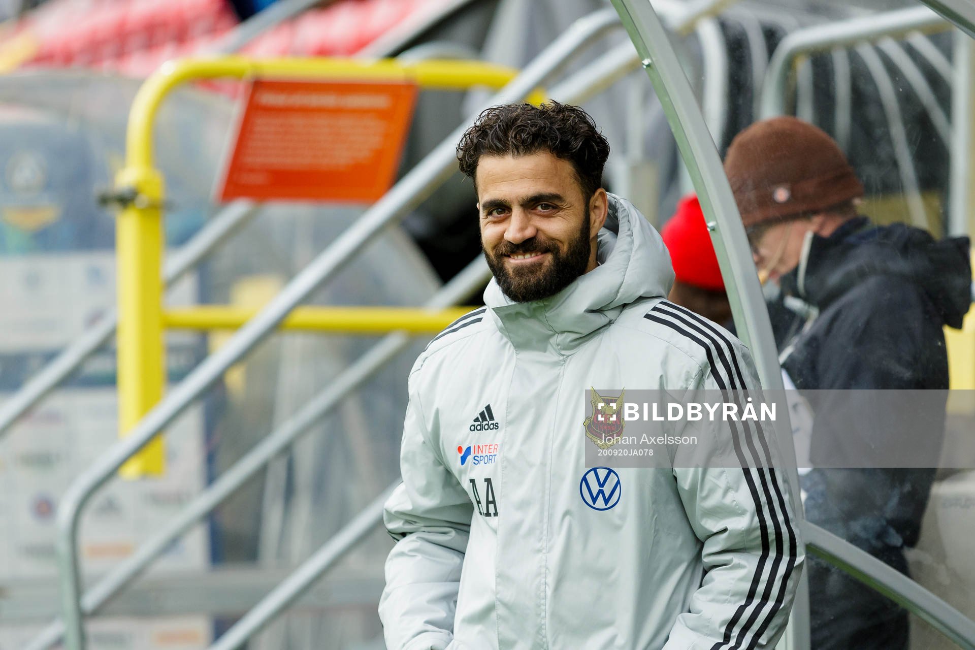 Östersunds assisterande tränare Amir Azrafshan