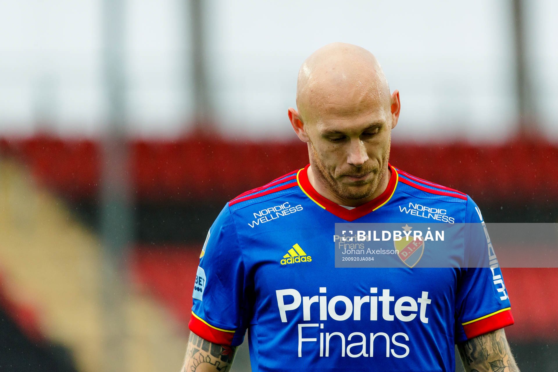 Djurgårdens Magnus Eriksson deppar