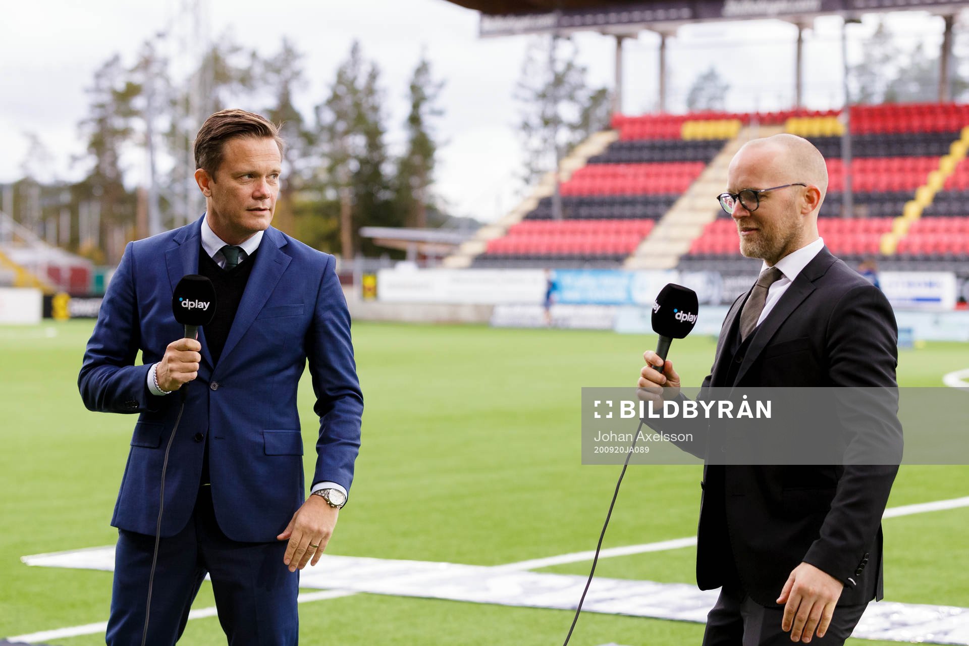 Dplays kommentatorer Jon Persson och Petter Barrling