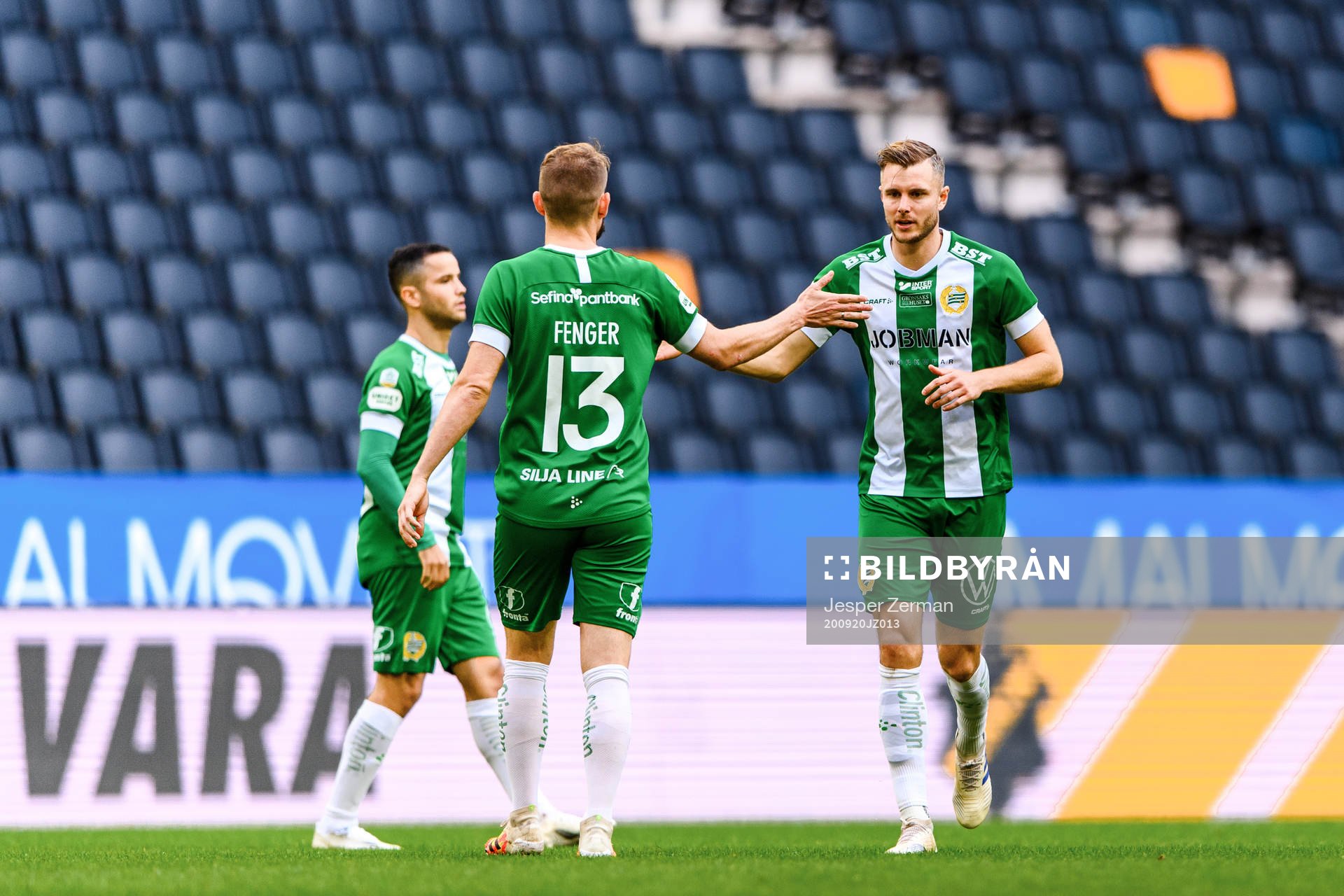 Hammarbys Mads Fenger Nielsen och Richard Magyar infrö