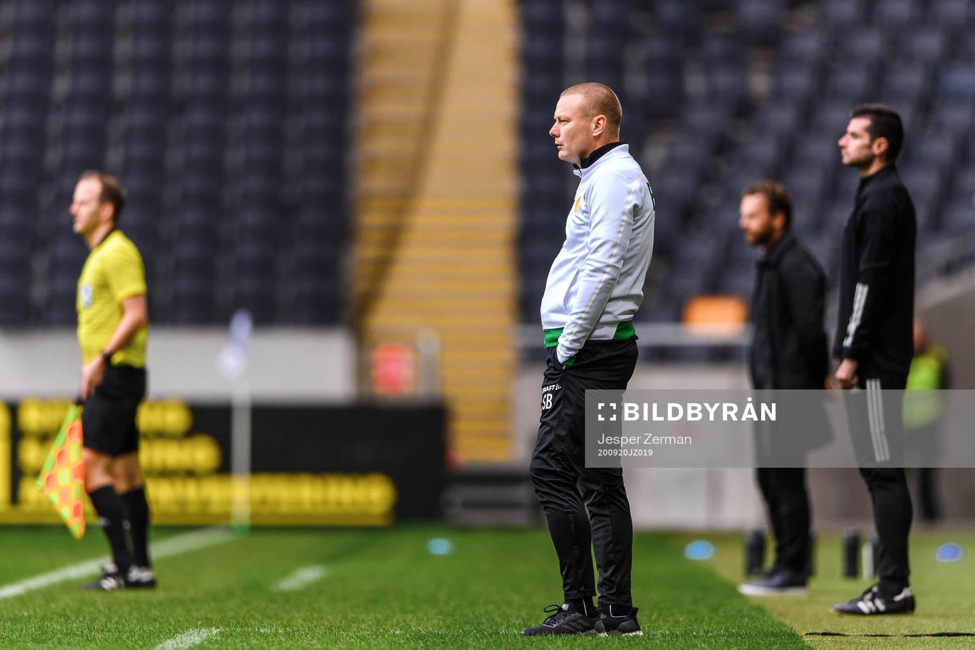 Hammarbys tränare Stefan Billborn