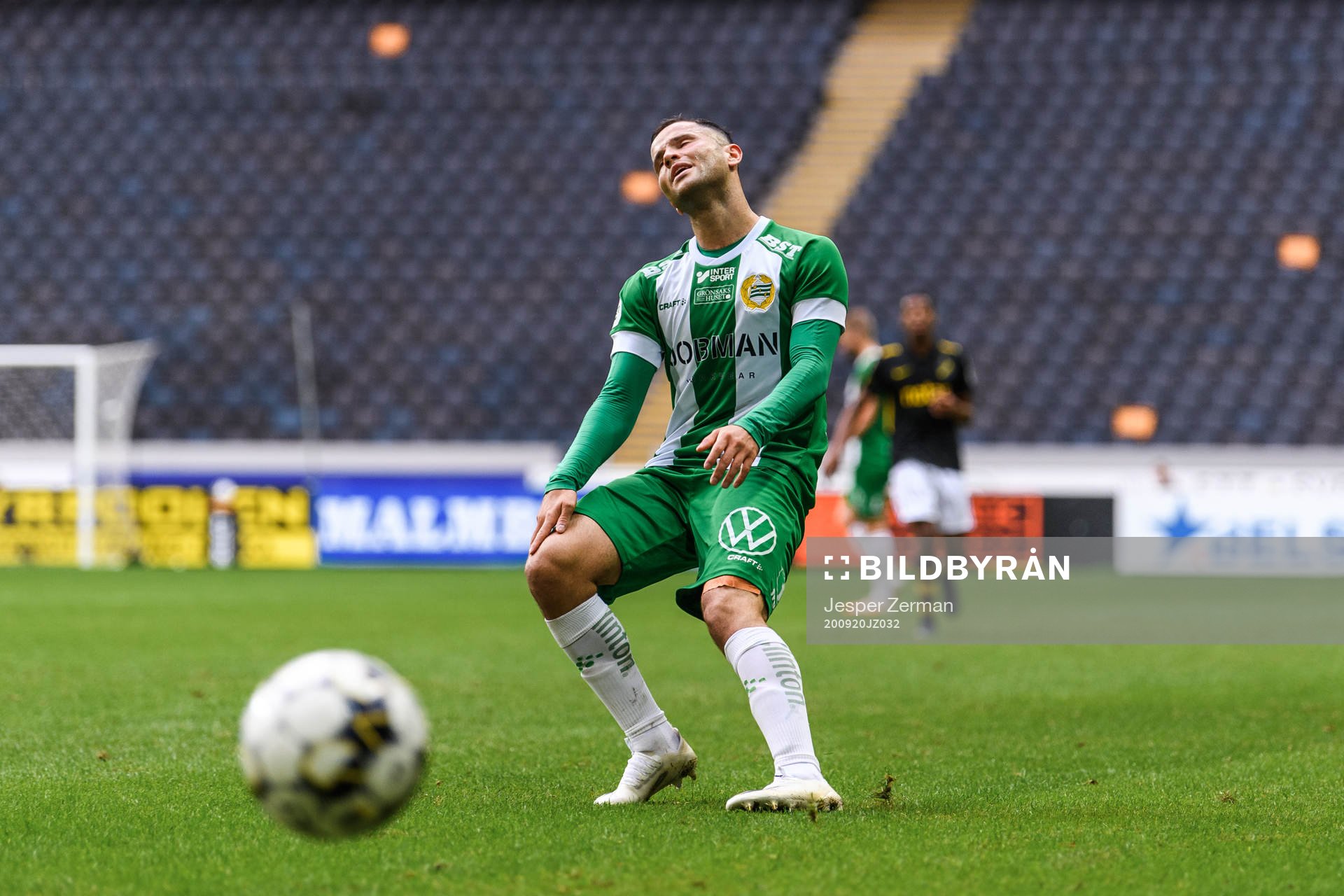 Hammarbys Mohanad Jeahze deppar