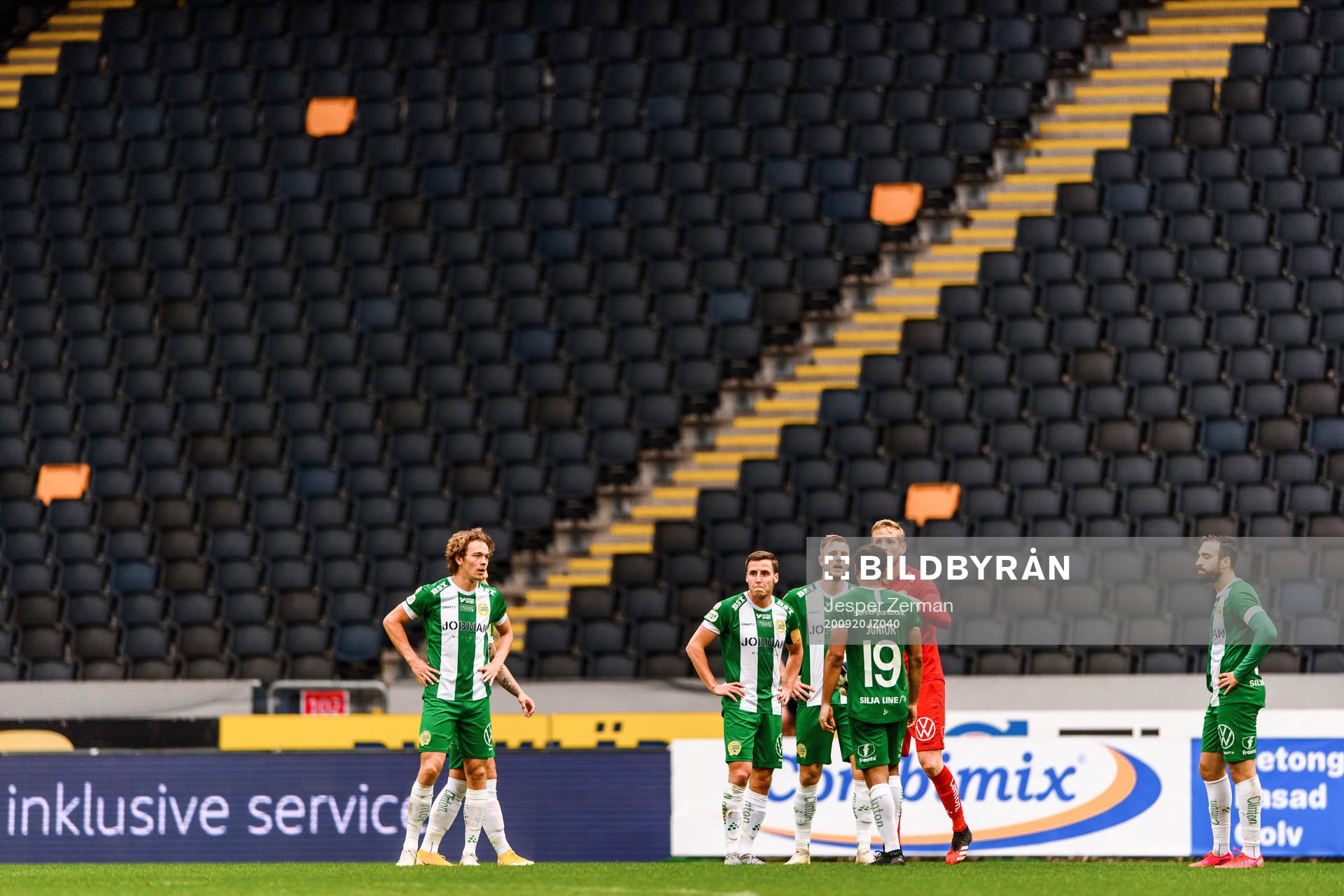 Hammarbys Kalle Björklund , Jeppe Andersen , Richard