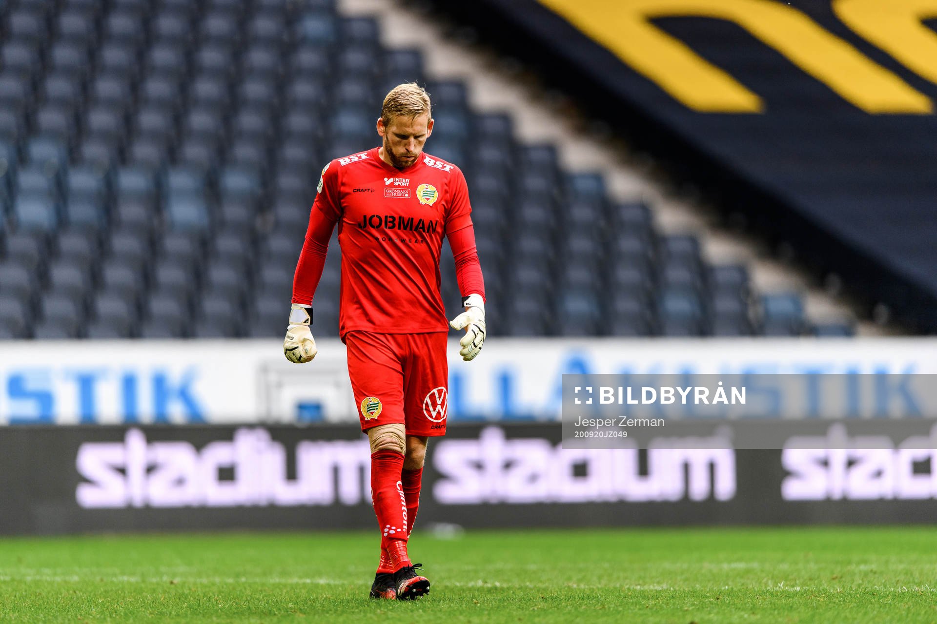 Hammarbys målvakt David Ousted