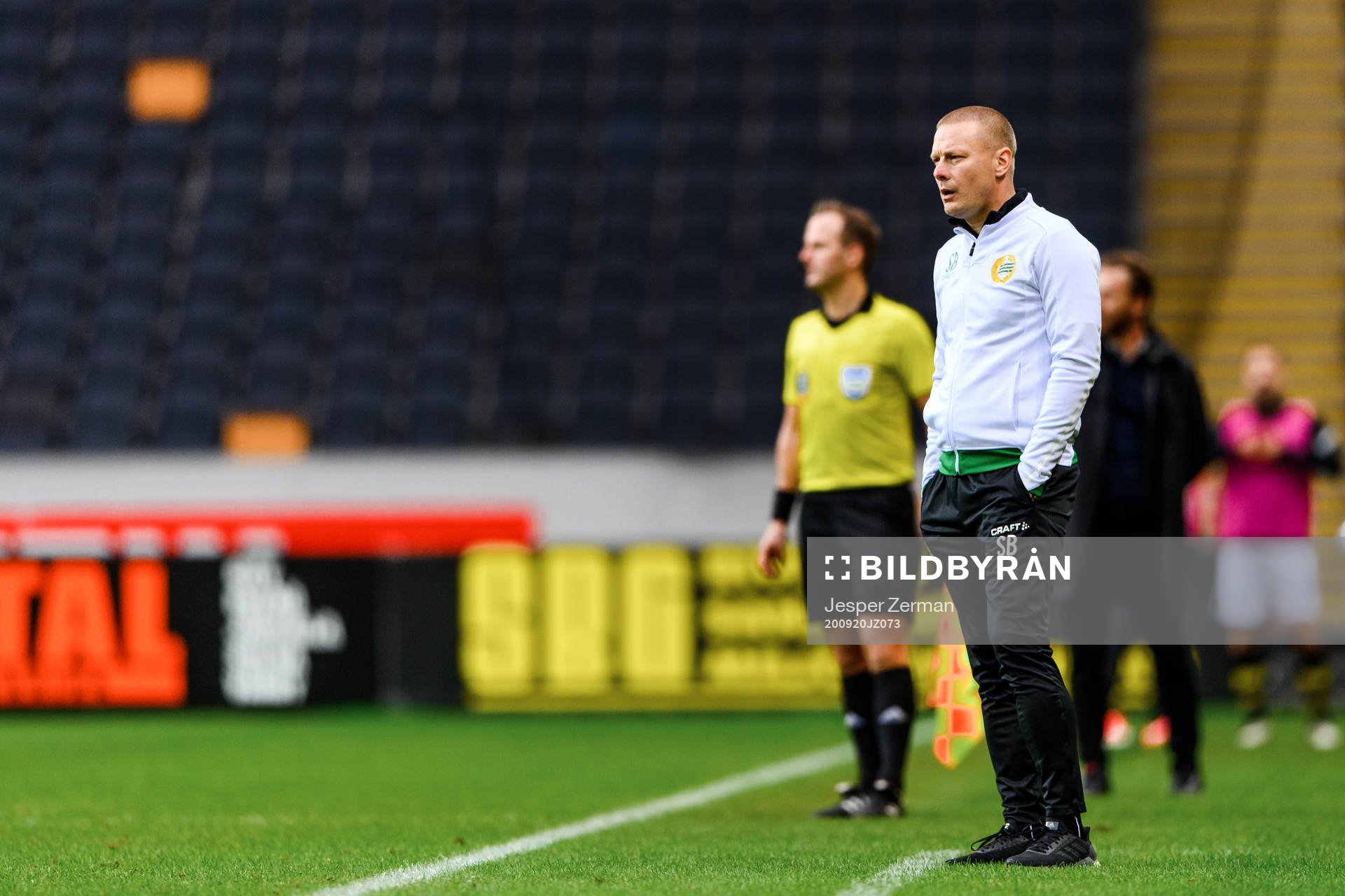 Hammarbys tränare Stefan Billborn