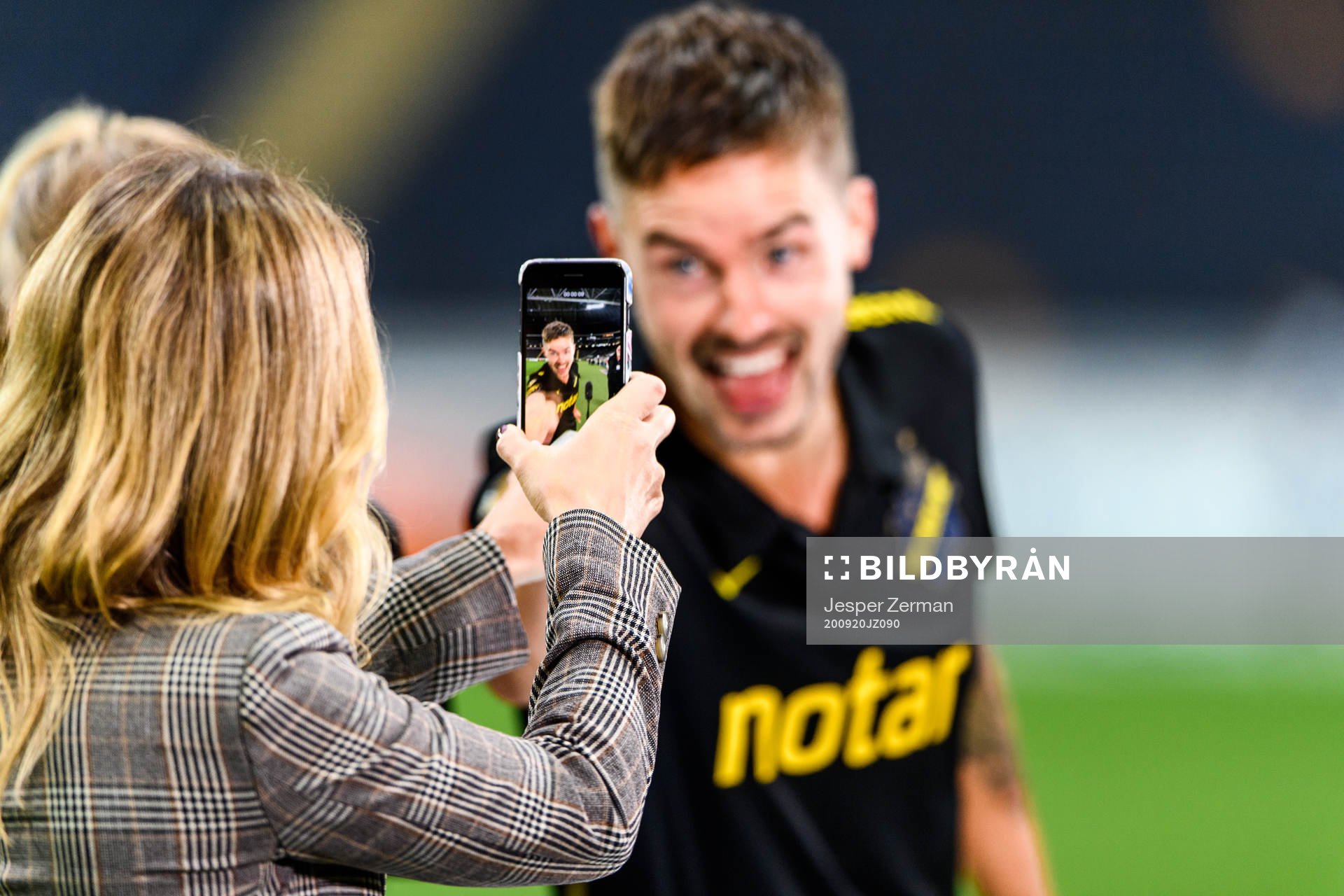 s Mikael Lustig i Dplays studio