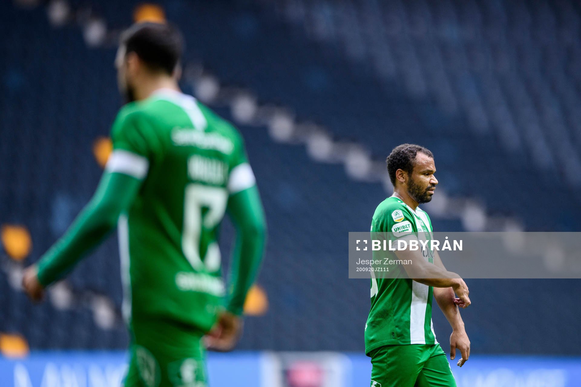 Hammarbys Serge-Junior Martinsson Ngouali deppar