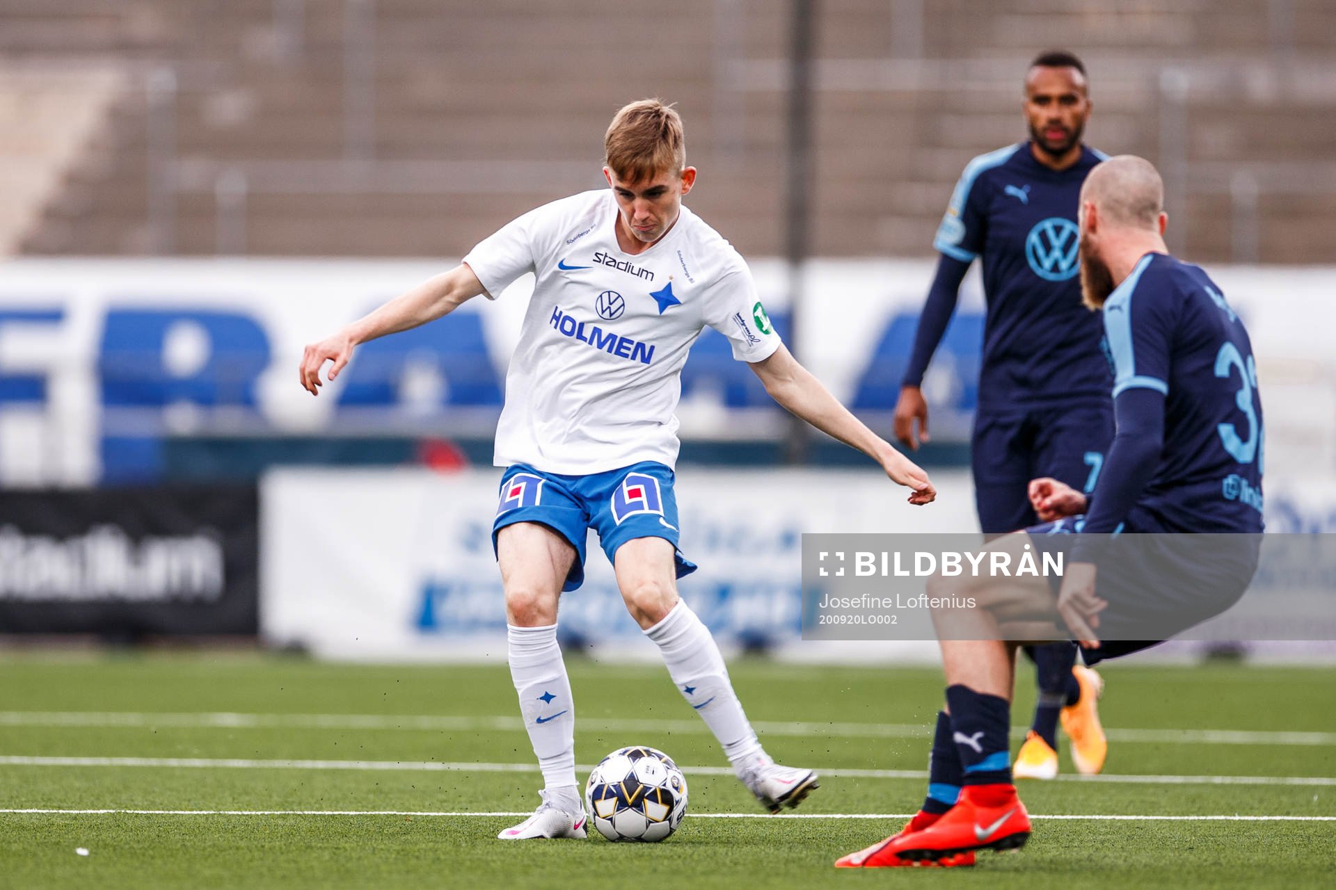 IFK Norrköpings Ísak Bergmann Jóhannesson  och Malmö
