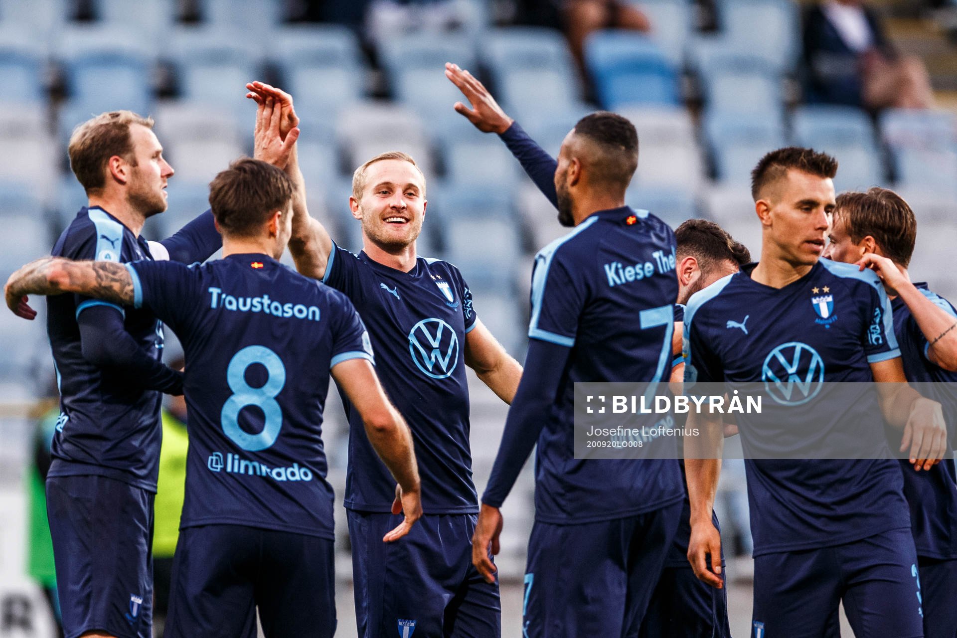 Malmö FFs Franz Brorsson jublar