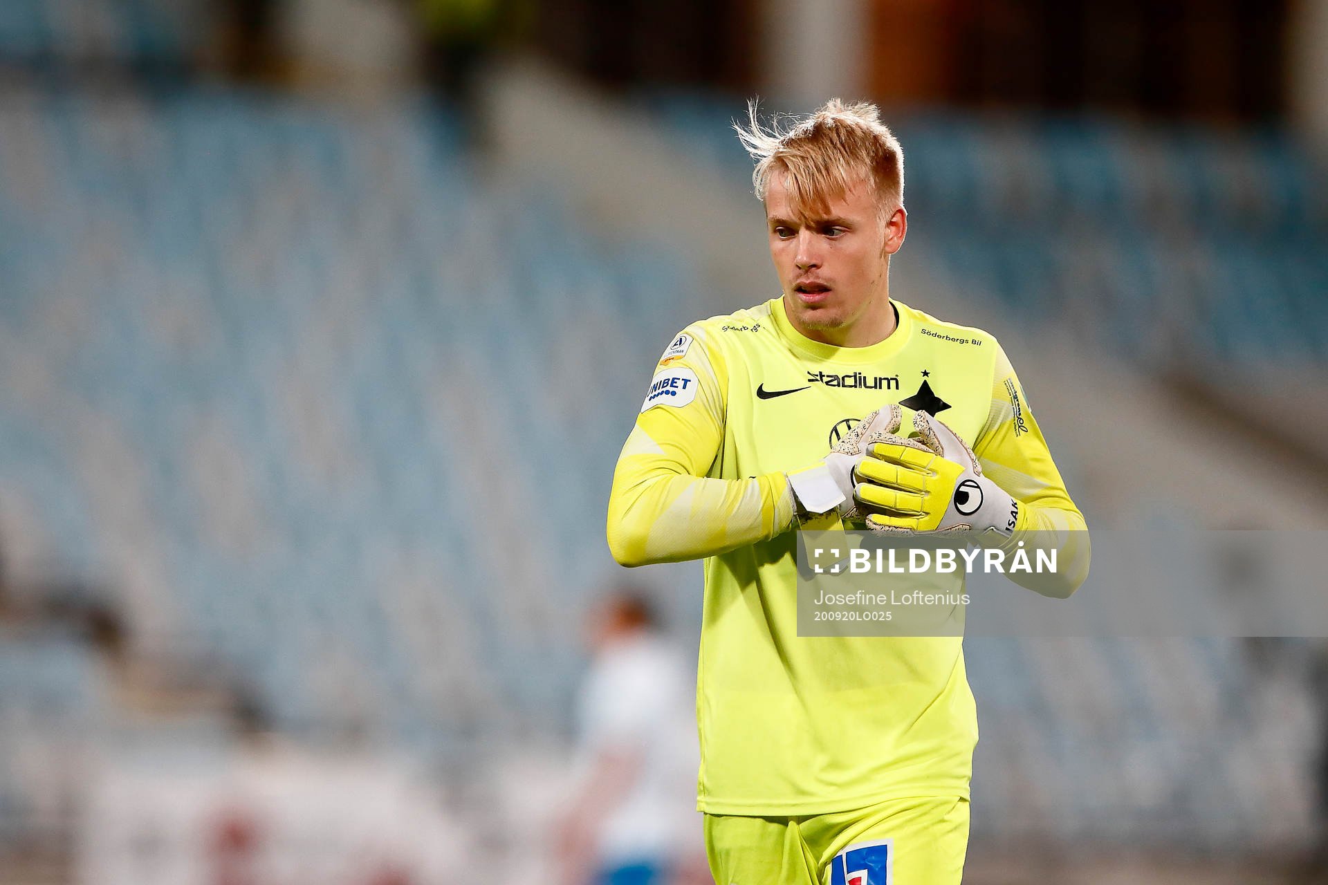 IFK Norrköpings målvakt Isak Pettersson