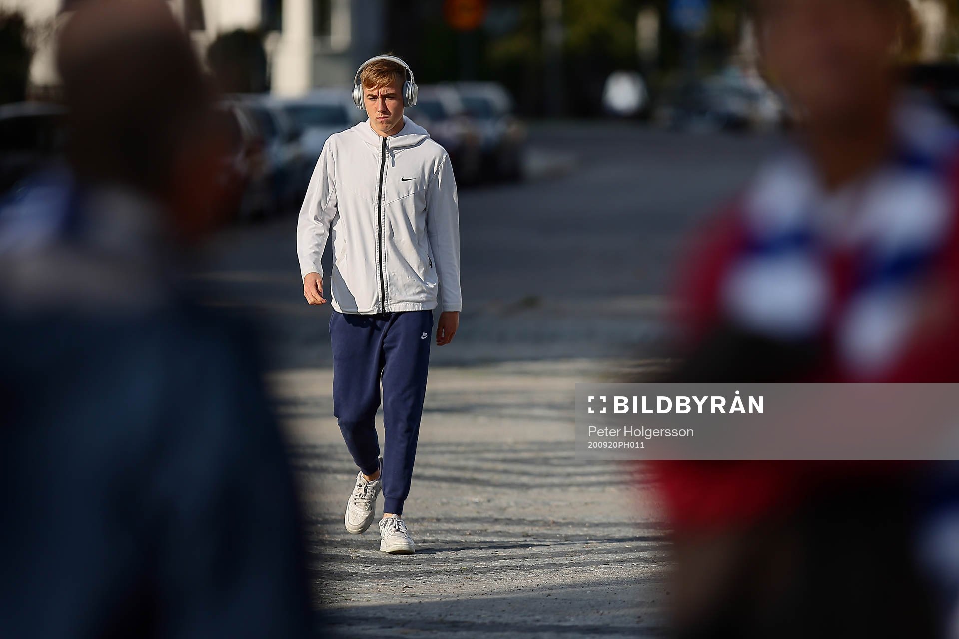 IFK Norrköpings Ísak Bergmann Jóhannesson före
