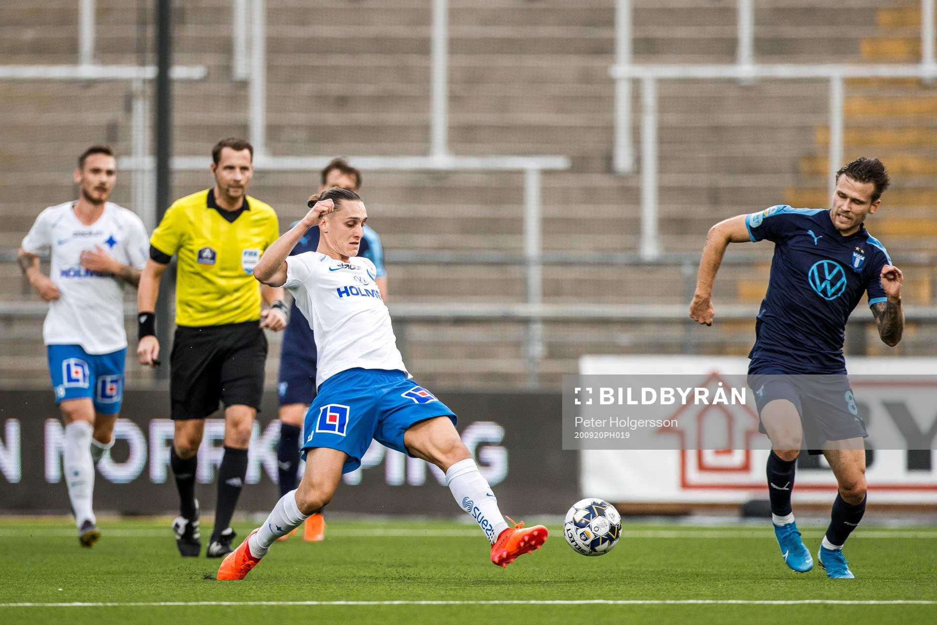 IFK Norrköpings Jonathan Levi och Malmö FFs Arnór