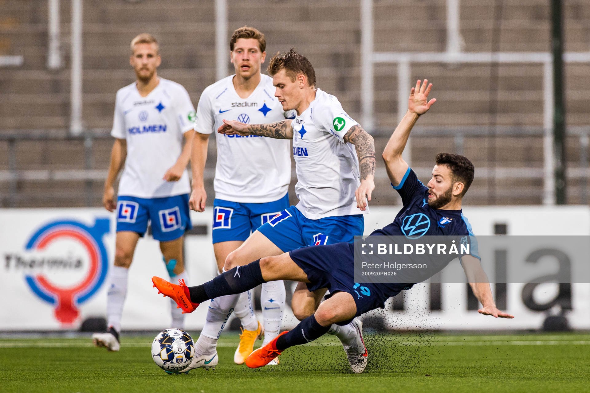 IFK Norrköpings Eric Smith och Malmö FFs Erdal Rakip