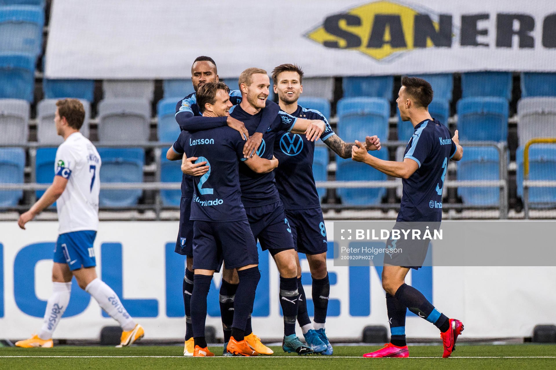 Malmö FFs Franz Brorsson jublar