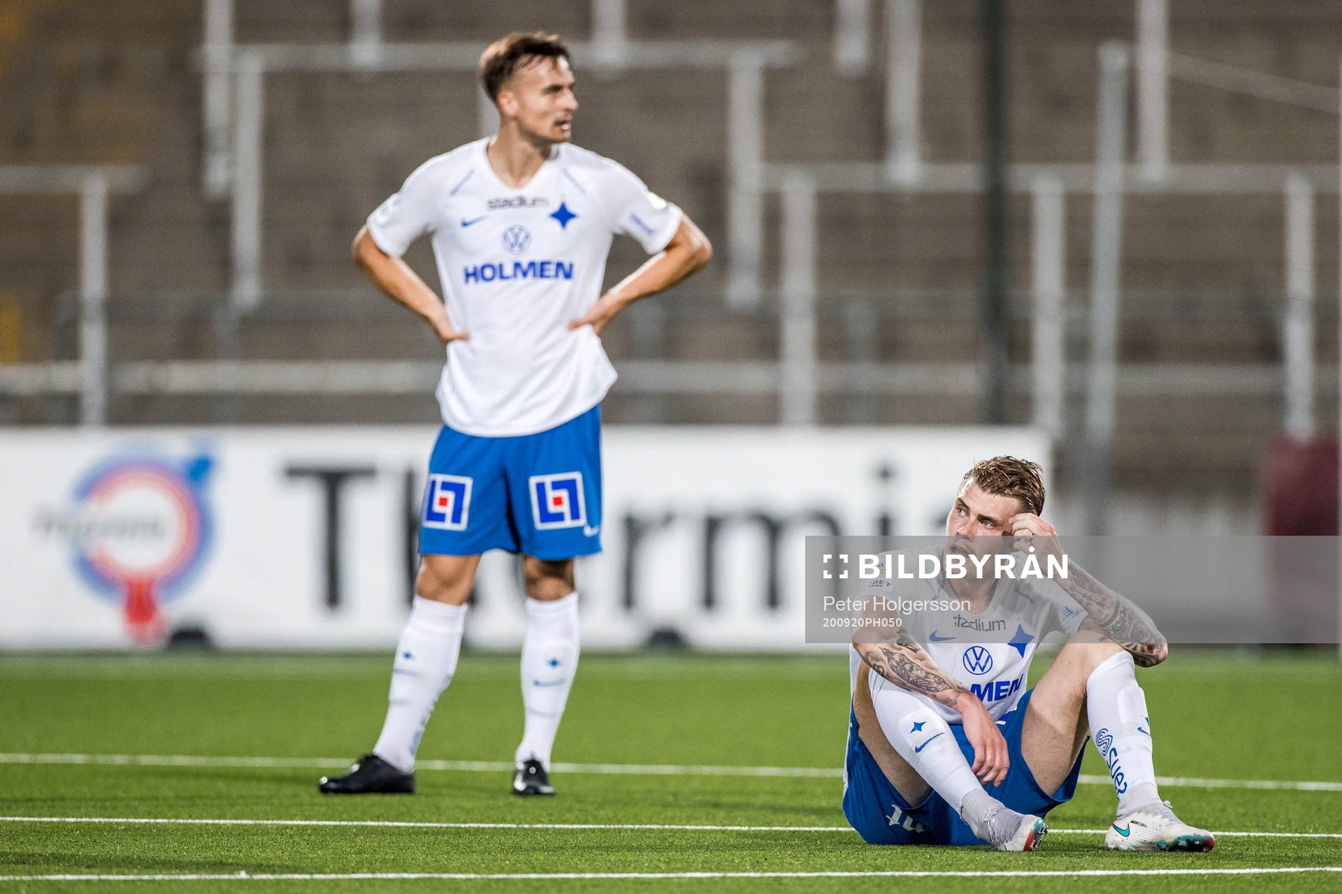IFK Norrköpings Eric Smith deppar