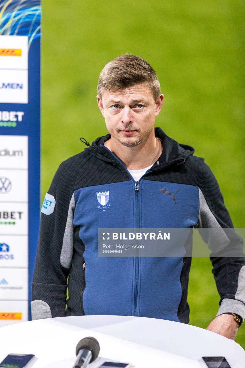 Malmö FFs tränare Jon Dahl Tomasson