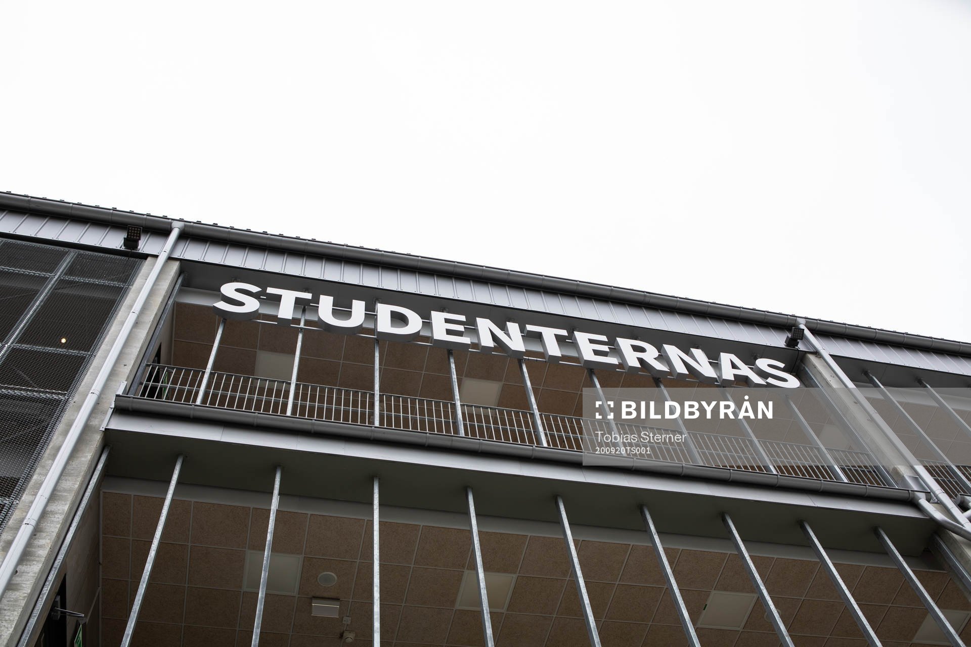 Skylt med Studenternas