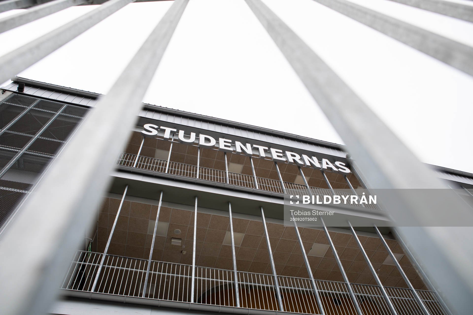 Skylt med Studenternas