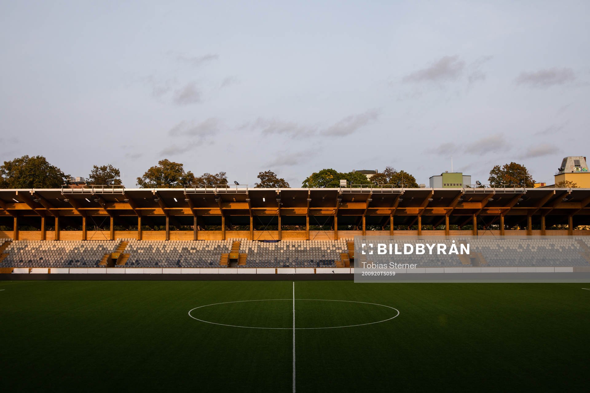 Studenternas efter fotbollsmatchen i Superettan  mellan Dalkurd och Brage den 20 september 2020 i Uppsala.