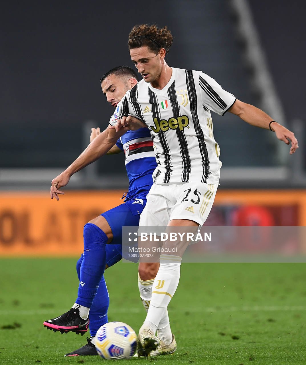 Adrien Rabiot of Juventus