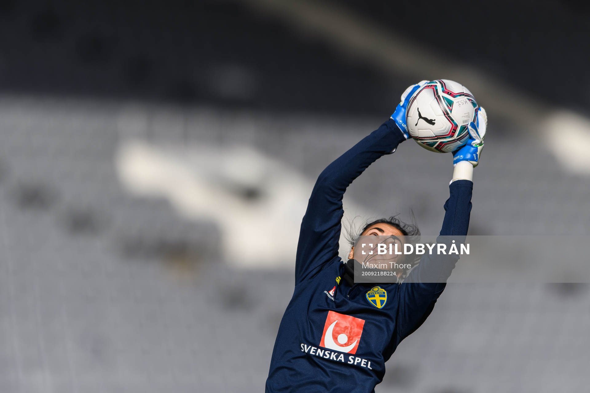Goalkeeper Zecira Musovic
