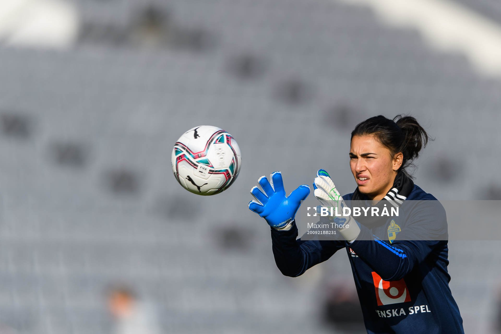 Goalkeeper Zecira Musovic