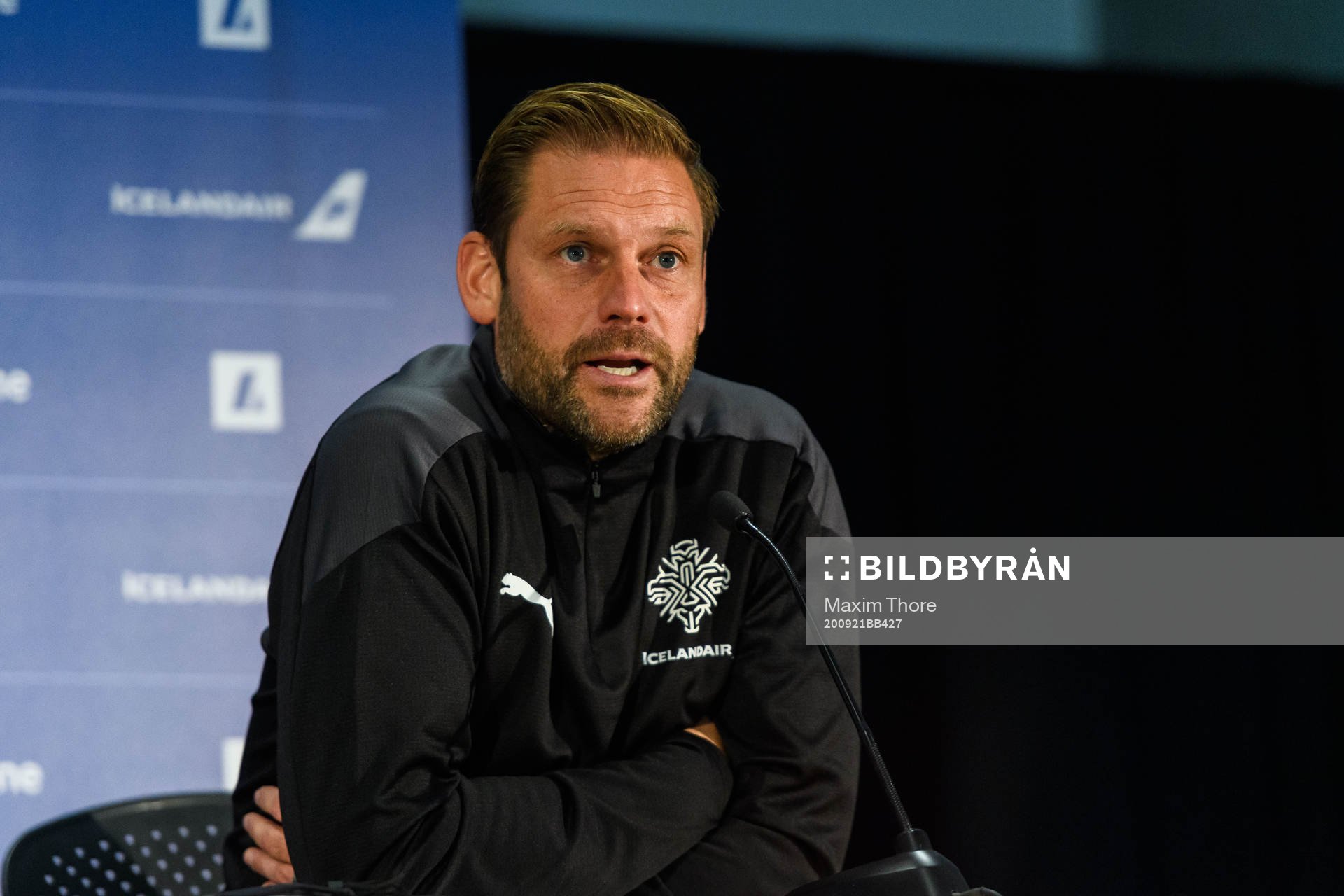 Jon Thor Hauksson, head coach