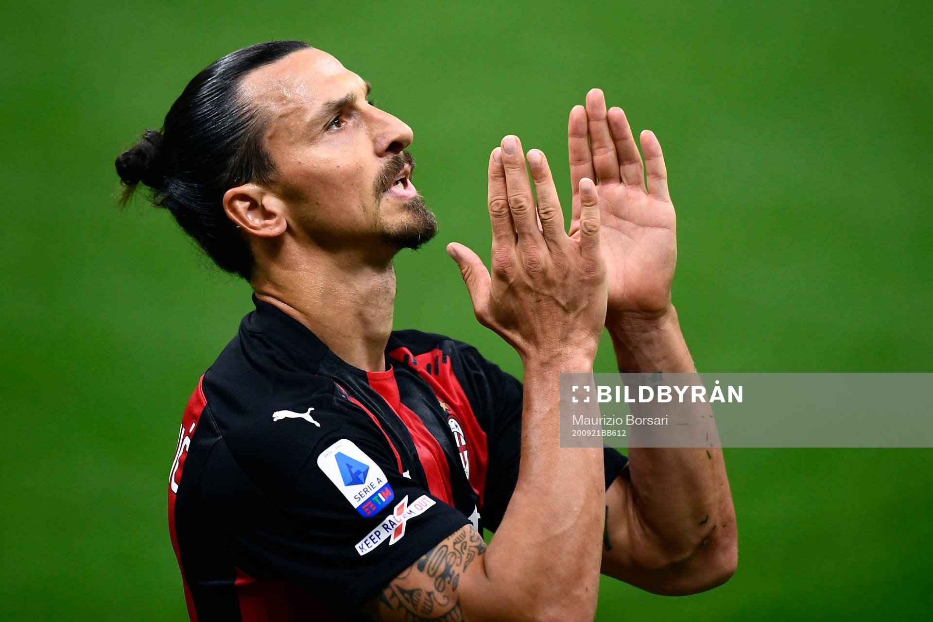 Zlatan Ibrahimovic of AC Milan