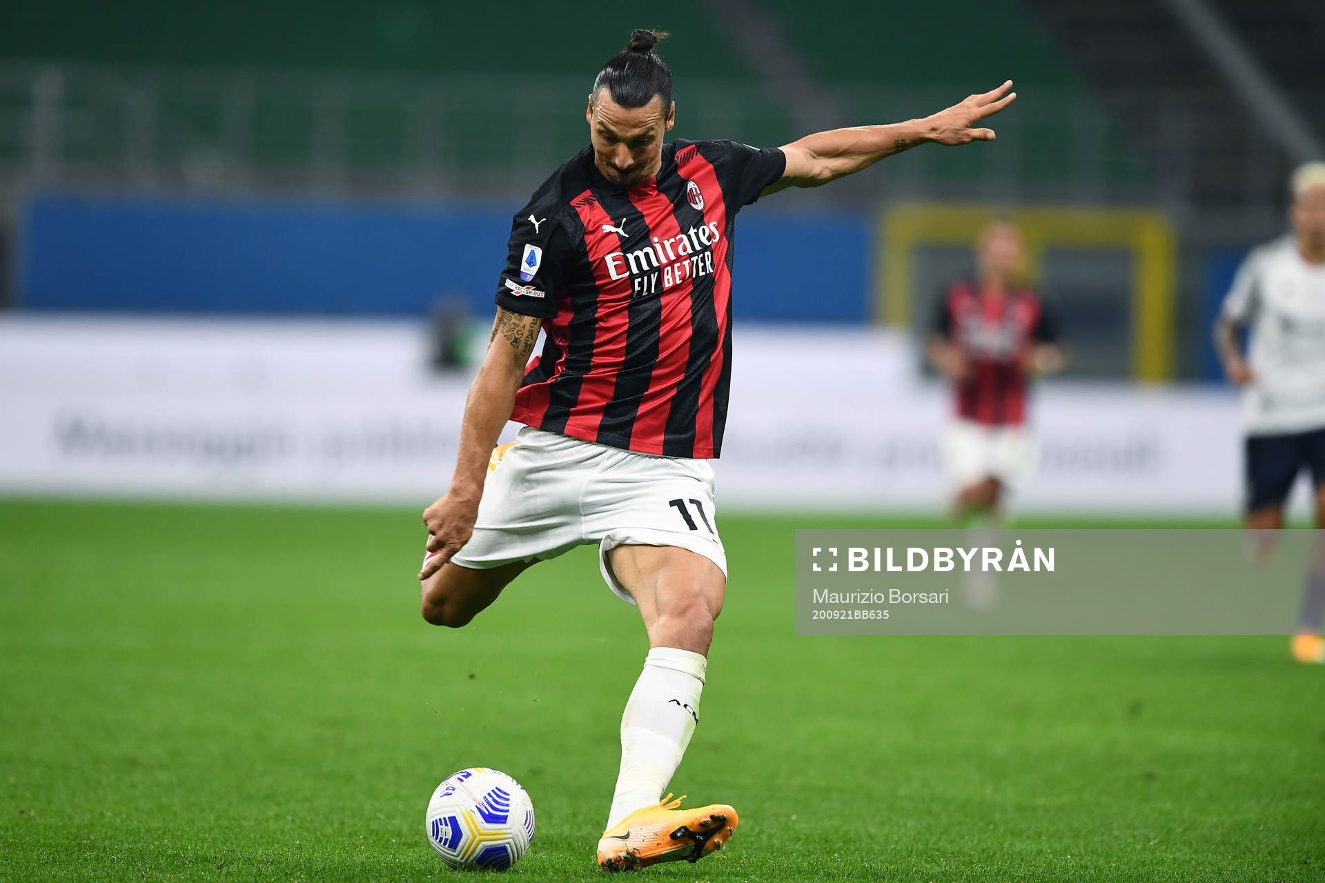 Zlatan Ibrahimovic of AC Milan